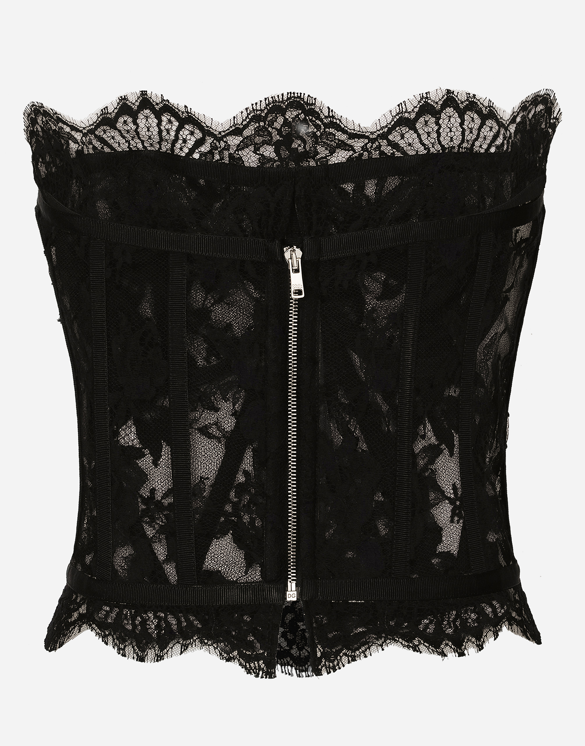 dolce and gabbana bustier top