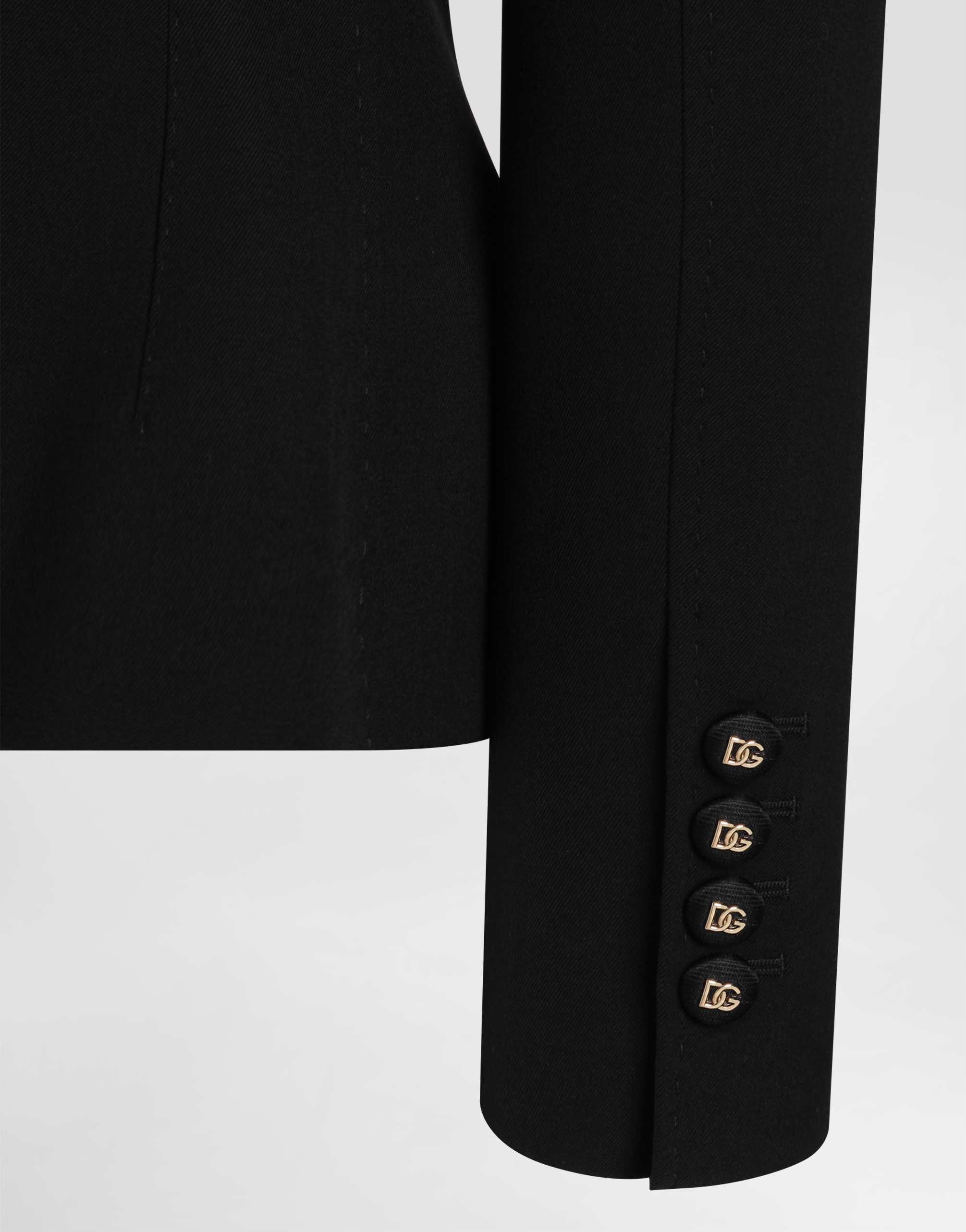 Dolce & Gabbana Single-breasted Jacket In Black