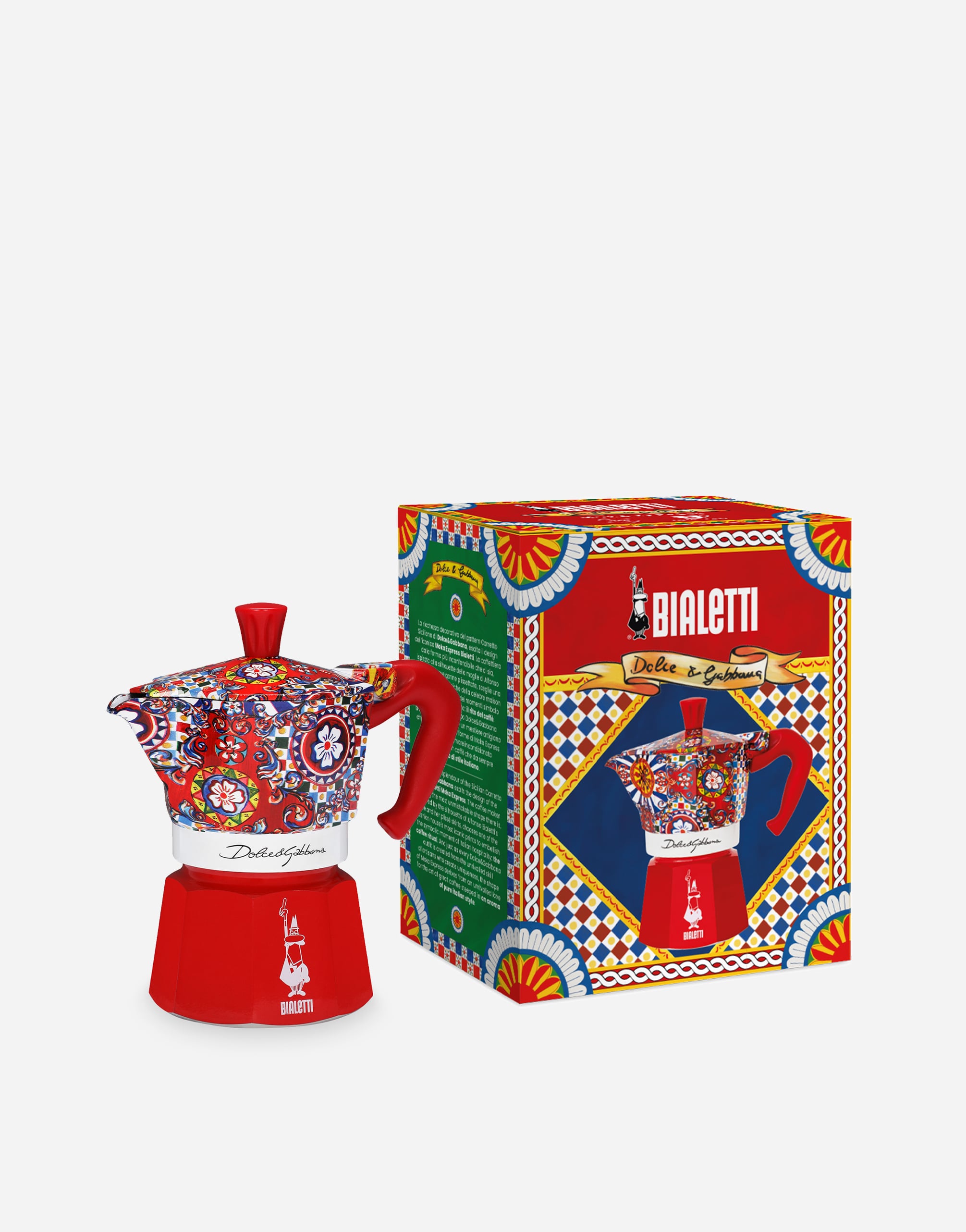 Dolce & Gabbana - X Bialetti Moka Machine 3 Cup - Multi In Multicolor