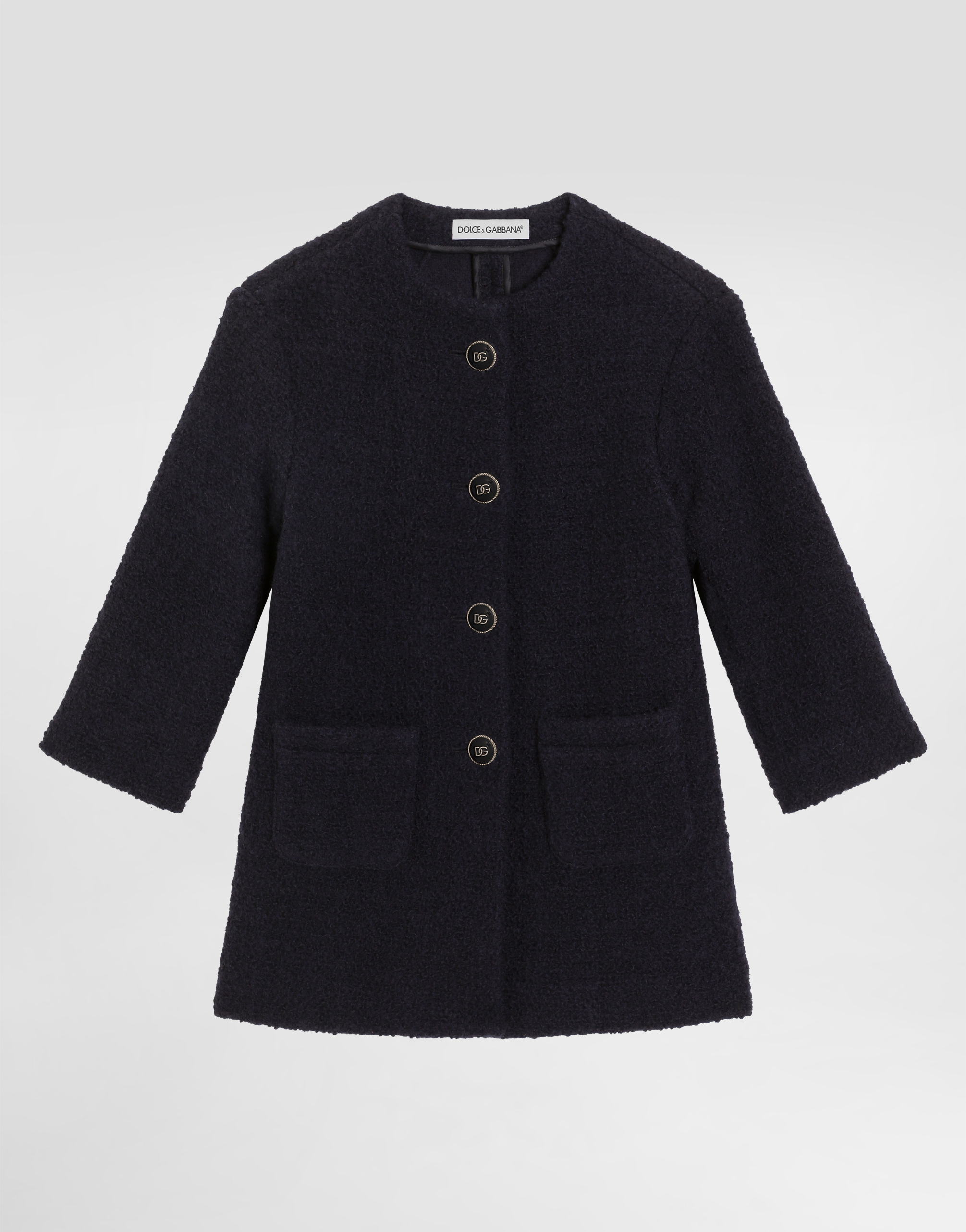 Bouclé coat