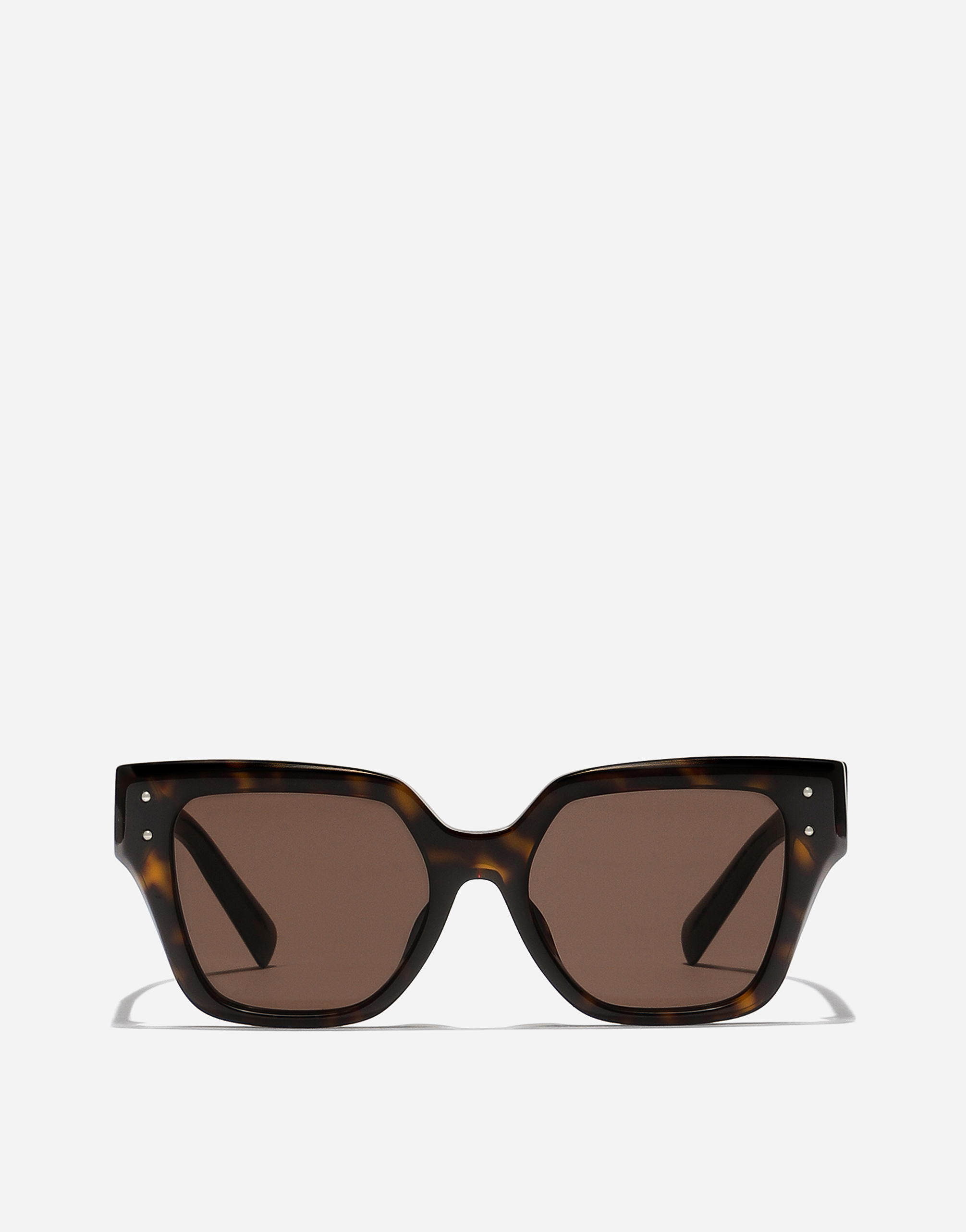 Dolce & Gabbana Dg Sharped Sunglasses - Woman Brown Acetate Onesize