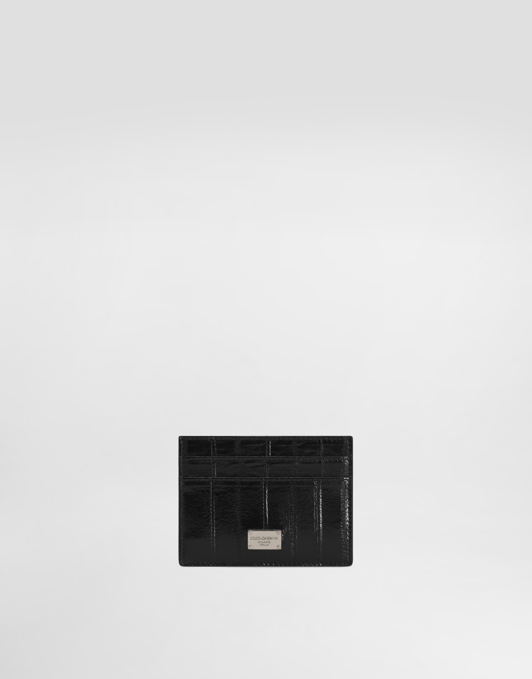Eel skin card holder