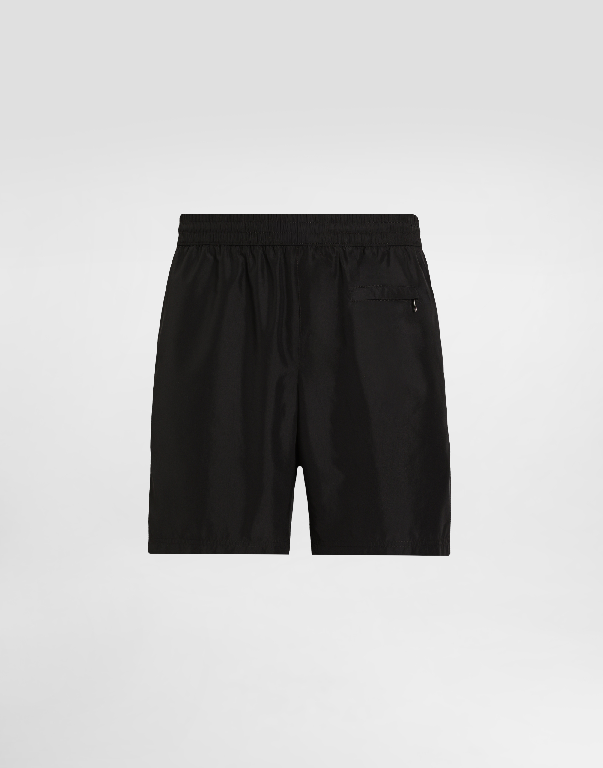 Dolce & Gabbana Mid-length Swim Trunks With Tag In Black