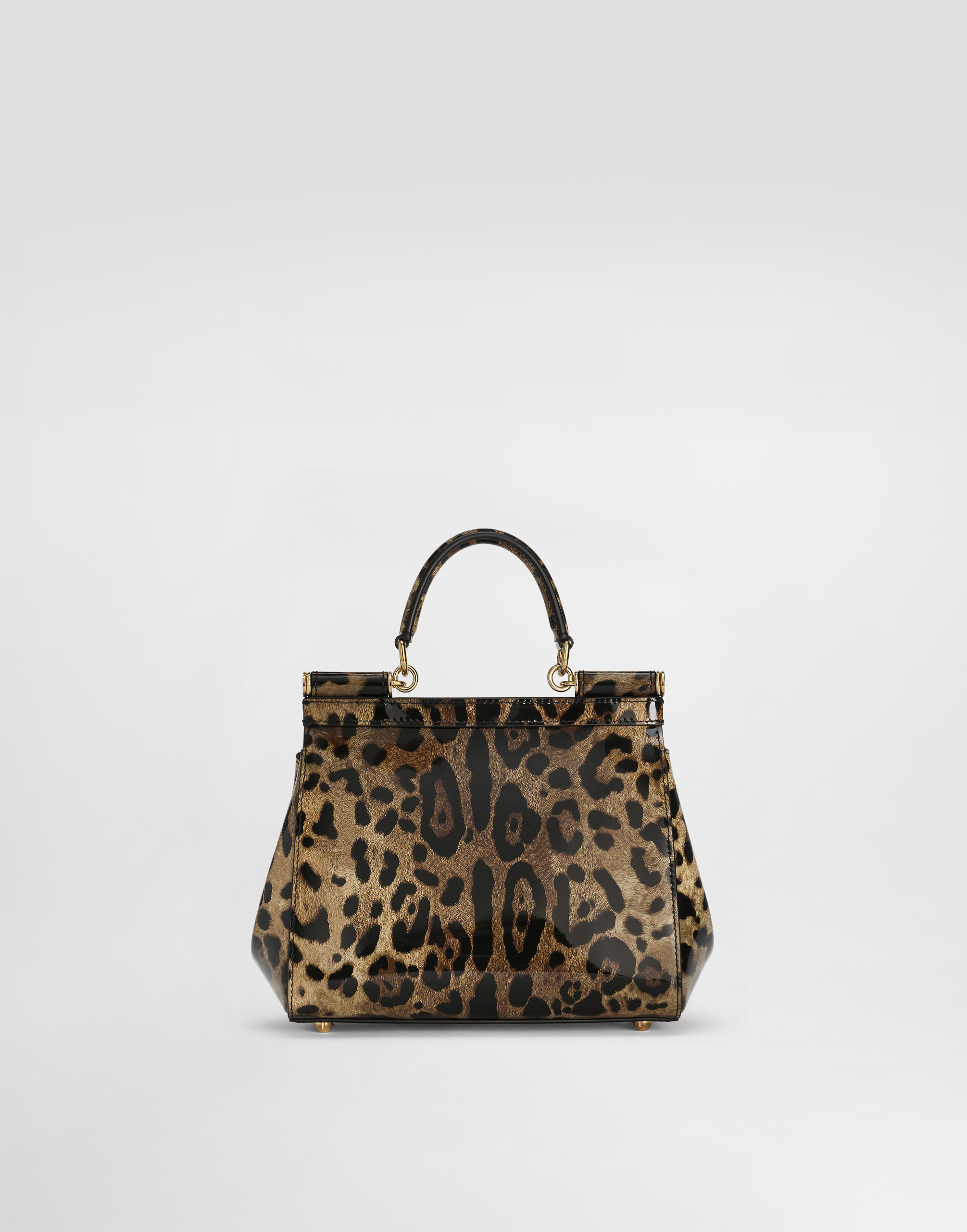 Dolce & Gabbana Medium Sicily Handbag In Animal Print