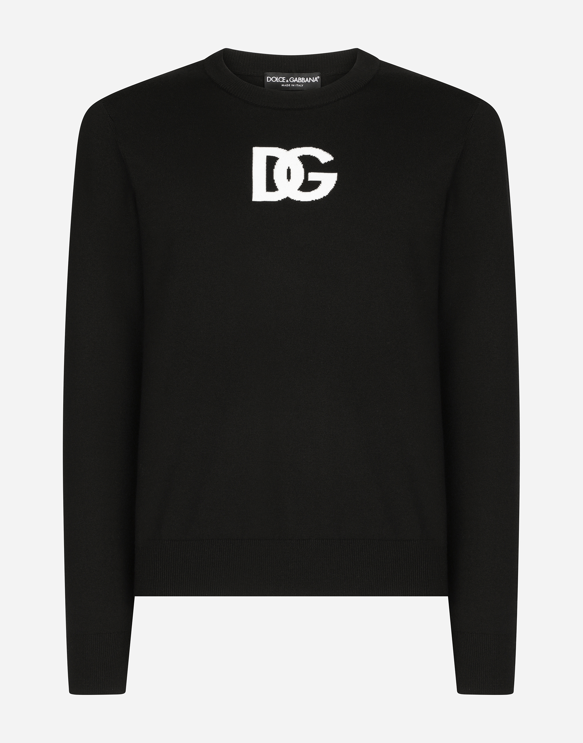 Pull Girocollo in Multicolor for Men | Dolce&Gabbana® US