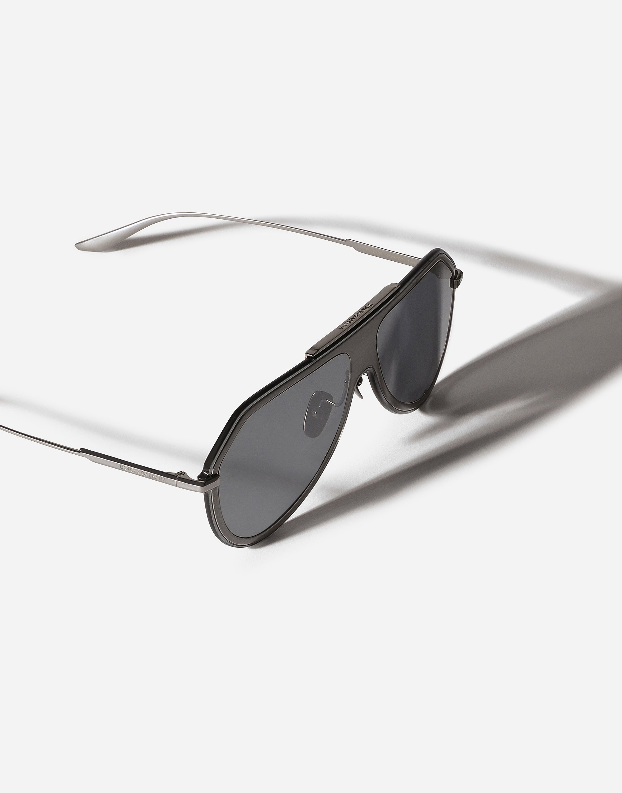 Dolce & Gabbana Dg Metal Classic Sunglasses In Matte Silver