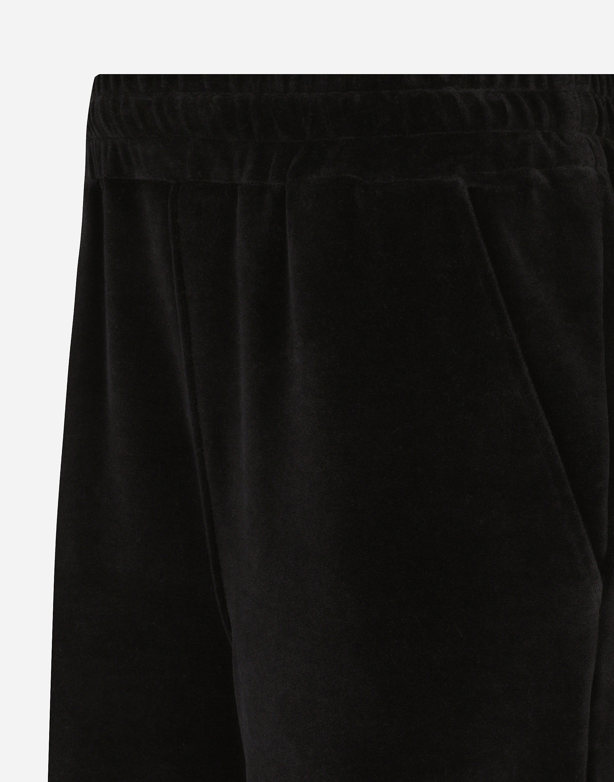 Dolce & Gabbana Velvet Trousers In ブラック