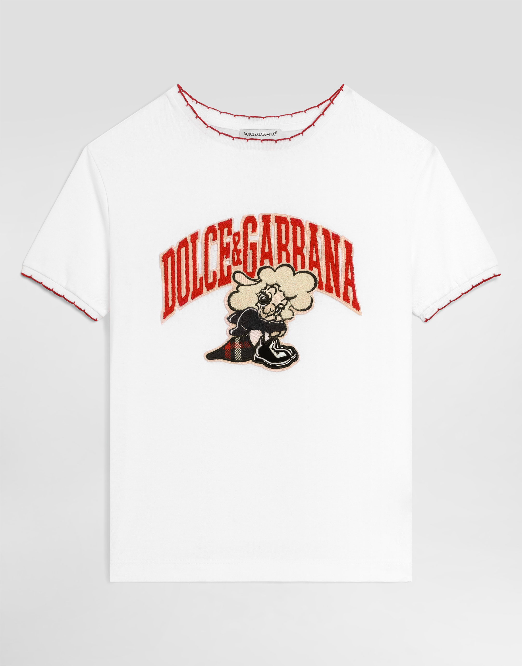 Jersey t-shirt with logo