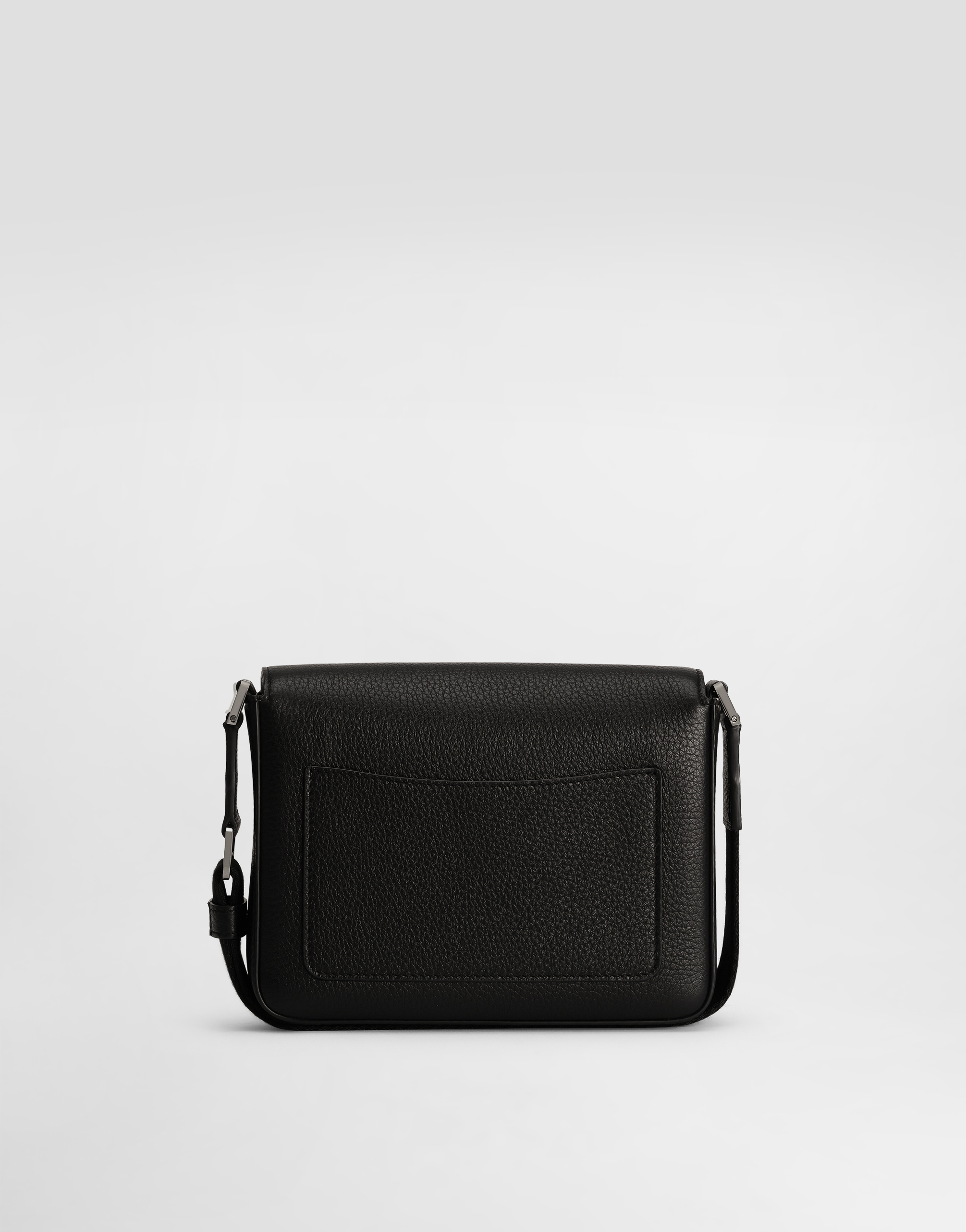 Dolce & Gabbana 'medium Dg Logo' Black Crossbody Bag With Quilted Logo In ブラック