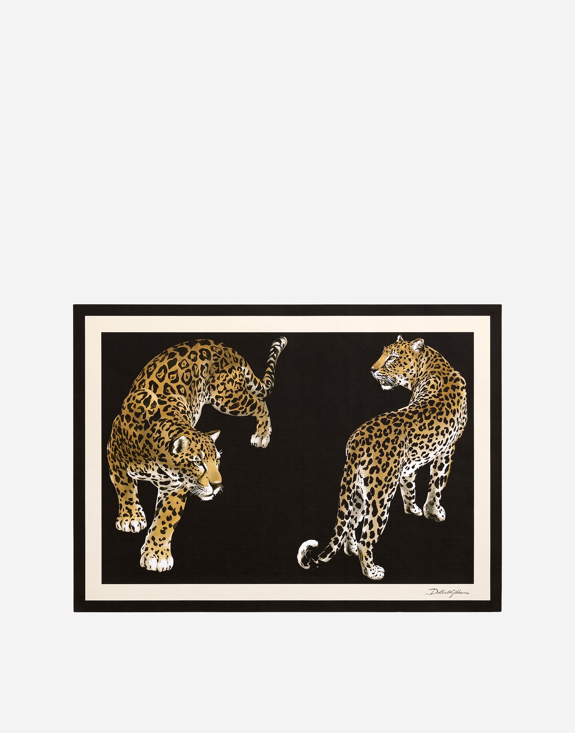 Shop Dolce & Gabbana Set Of 36 Paper Placemats In Multicolor