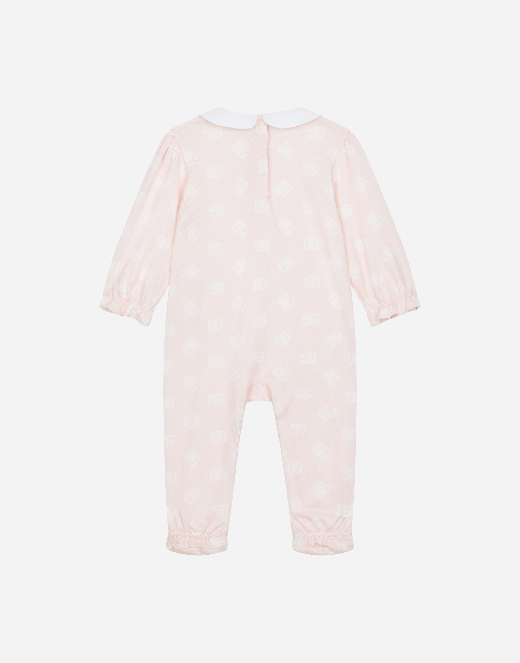 DOLCE & GABBANA 3-PIECE JERSEY GIFT SET WITH DG-LOGO PRINT