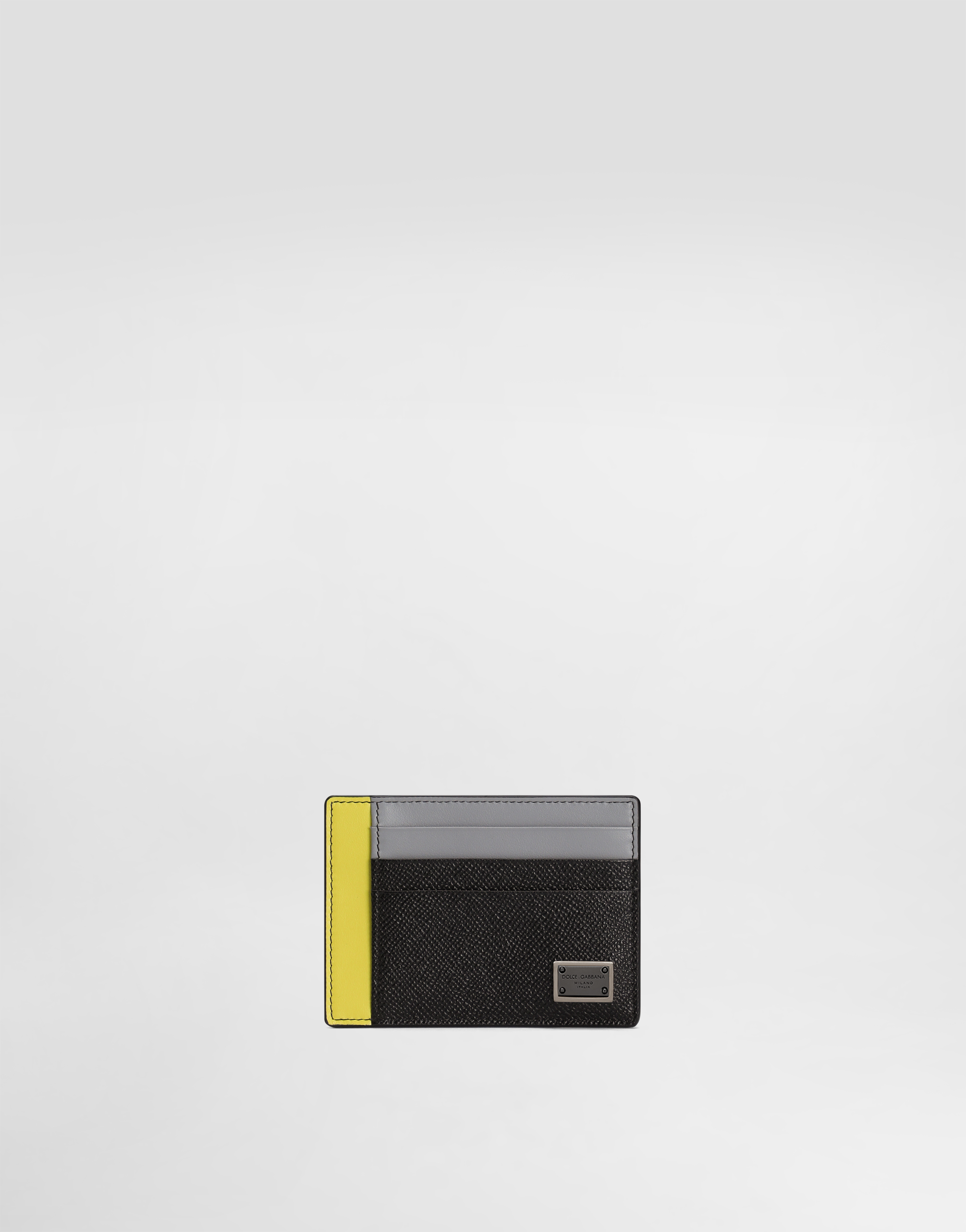 Dolce & Gabbana Dauphine Card Holder - Man Wallets And Small Leather Goods Multicolor Onesize