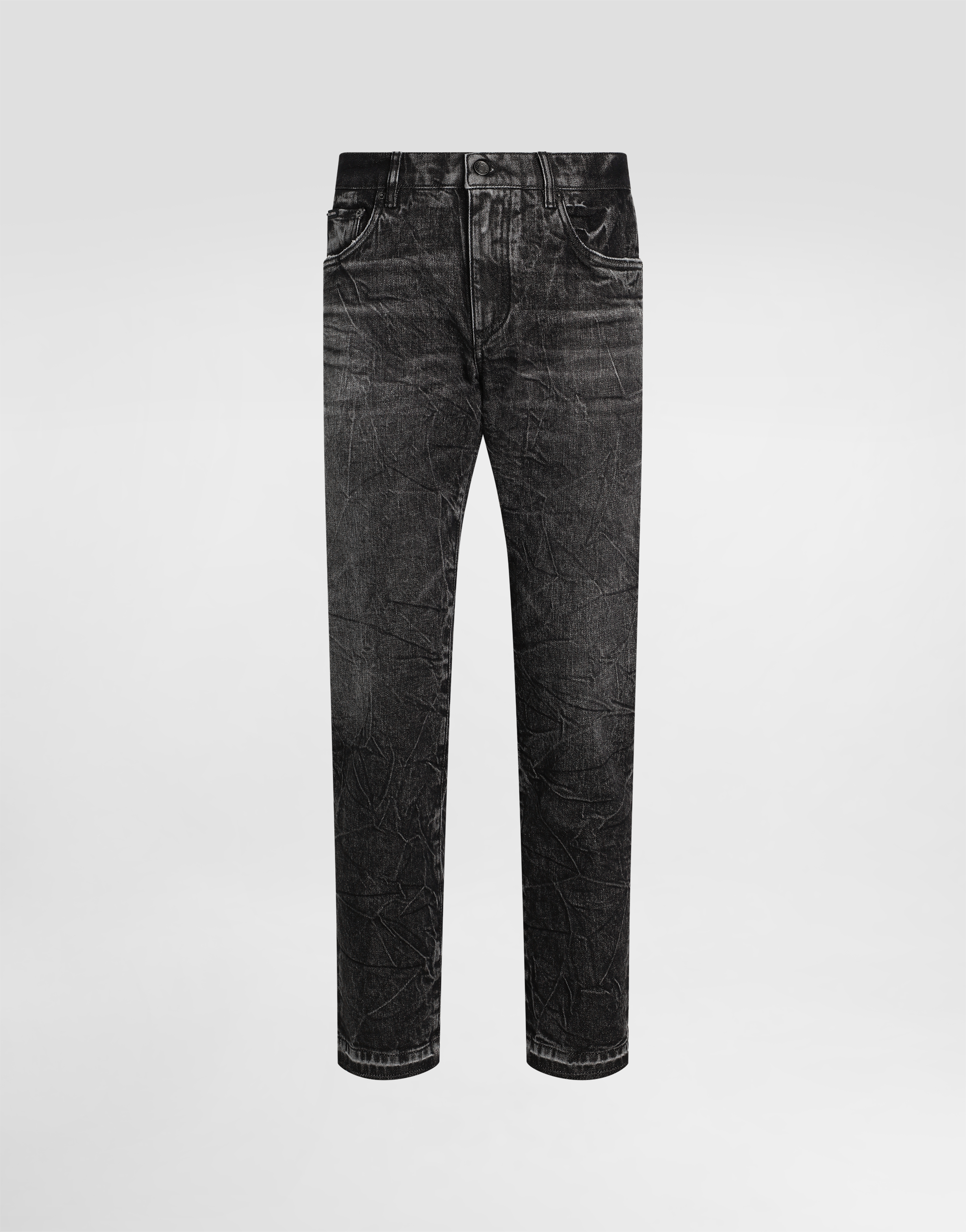 Denim trousers in Multicolor for Men | Dolce&Gabbana® US