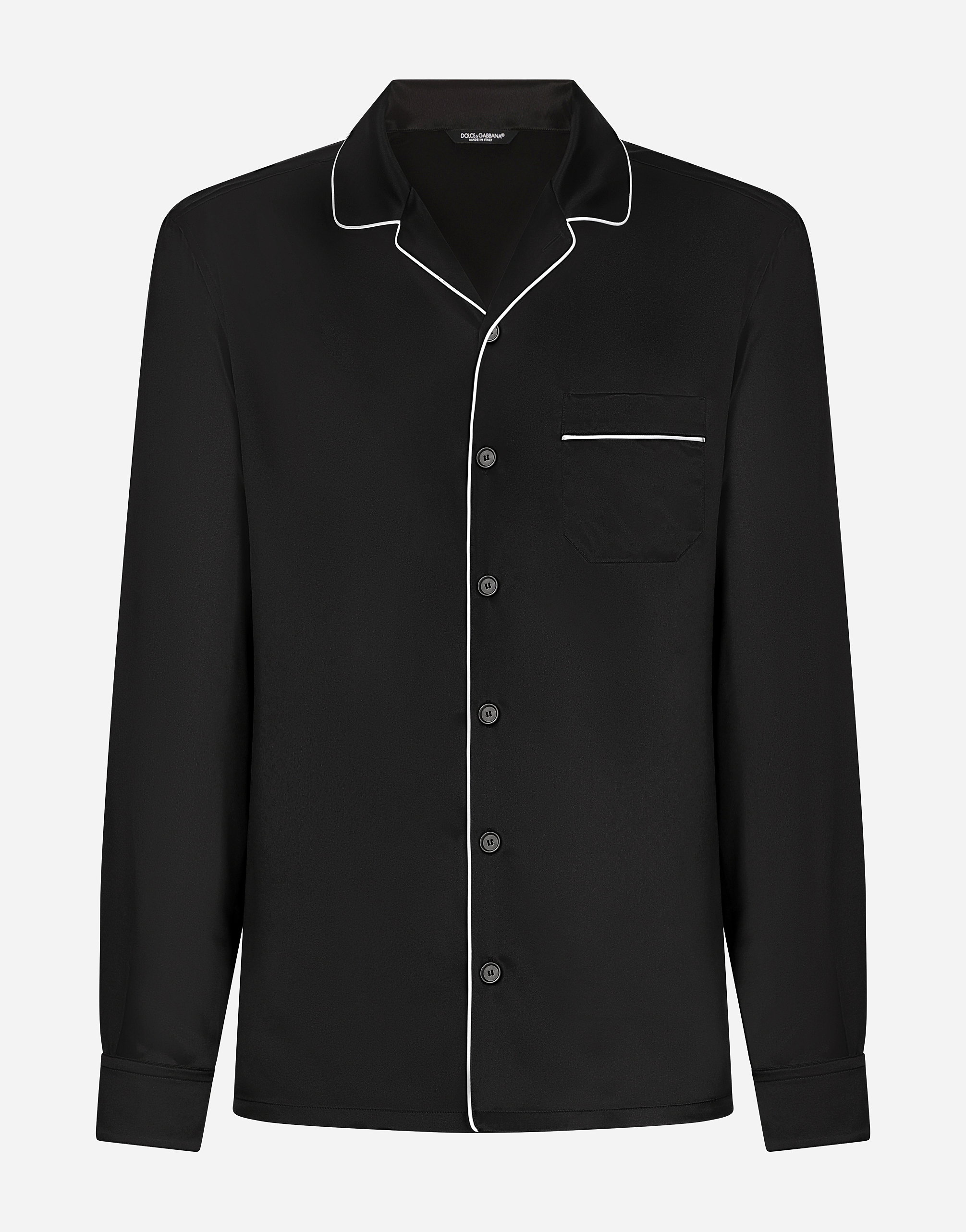 DOLCE & GABBANA SILK PAJAMA SHIRT