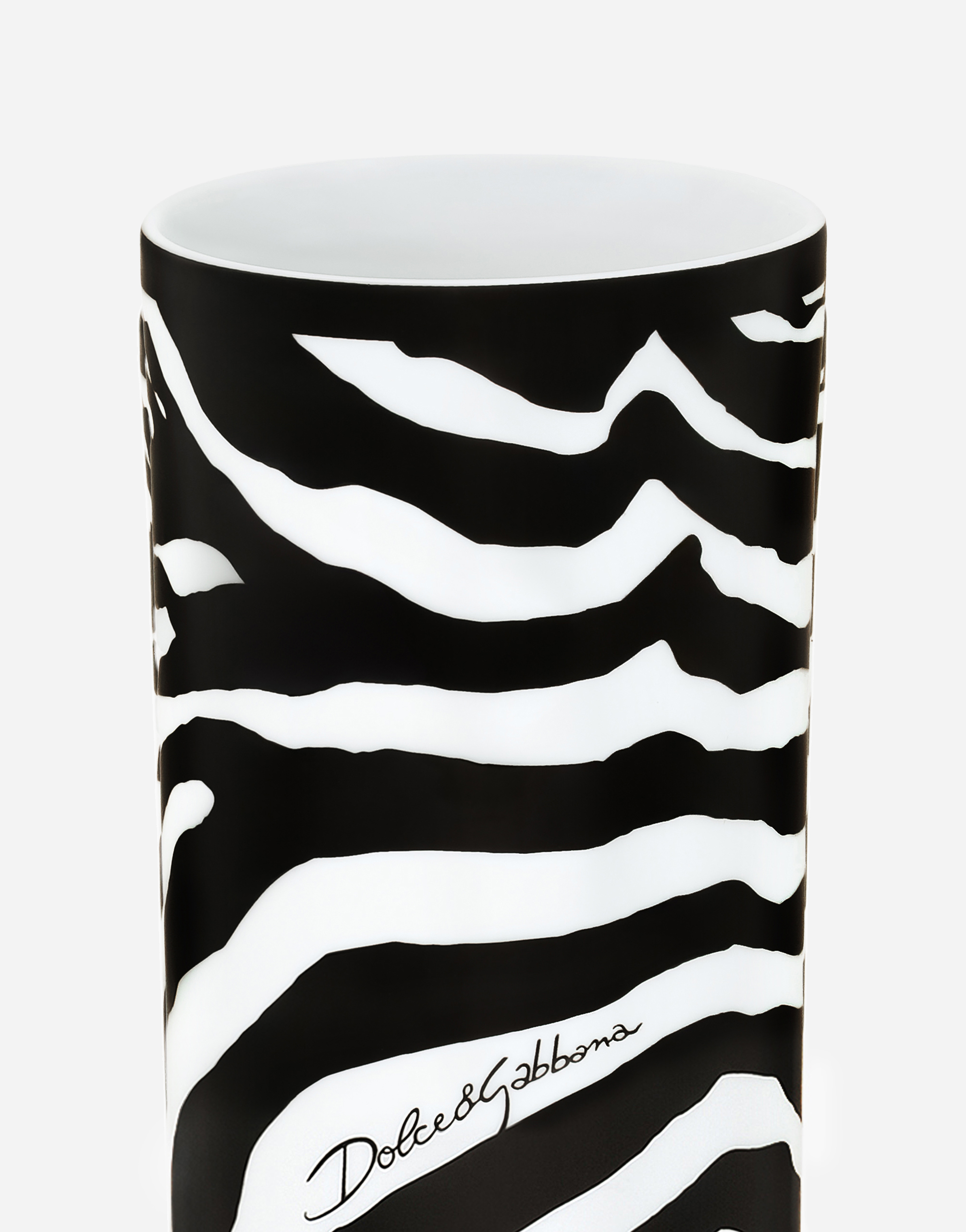 Cylindrical Porcelain Vase