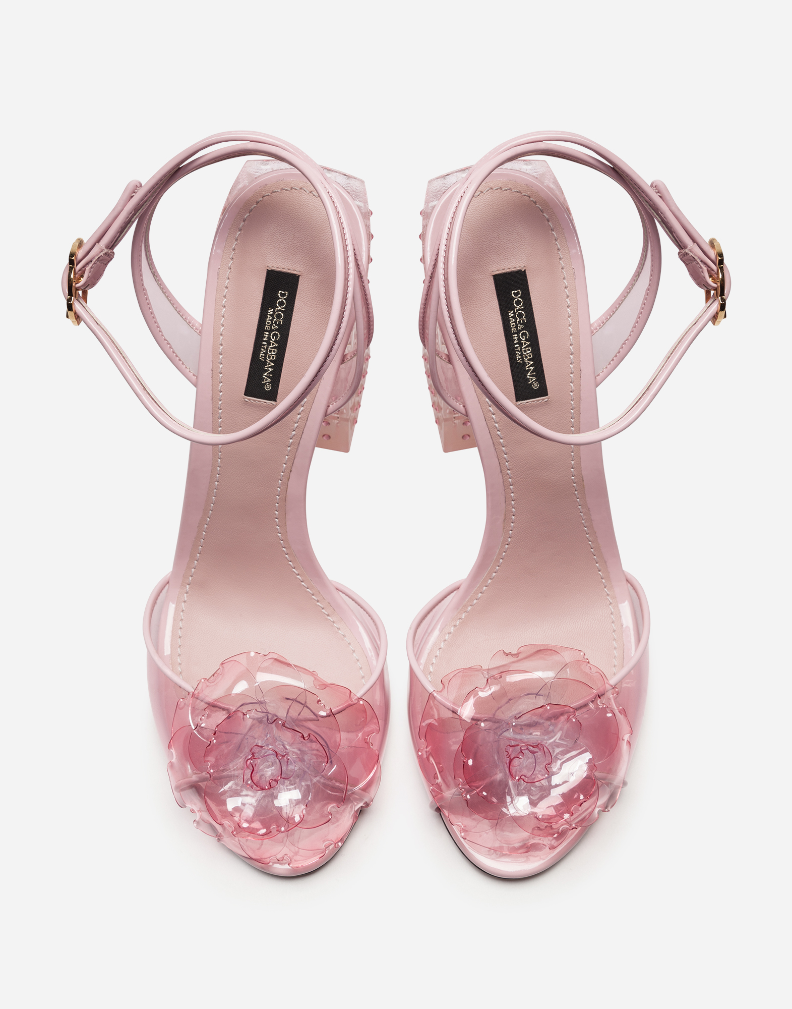 dolce and gabbana transparent shoes