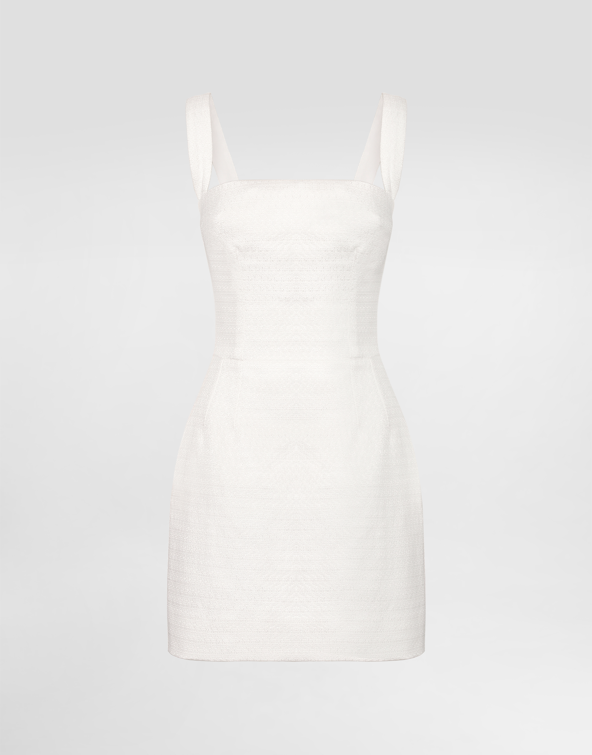Dolce & Gabbana Minikleid Mit Eckigem Ausschnitt