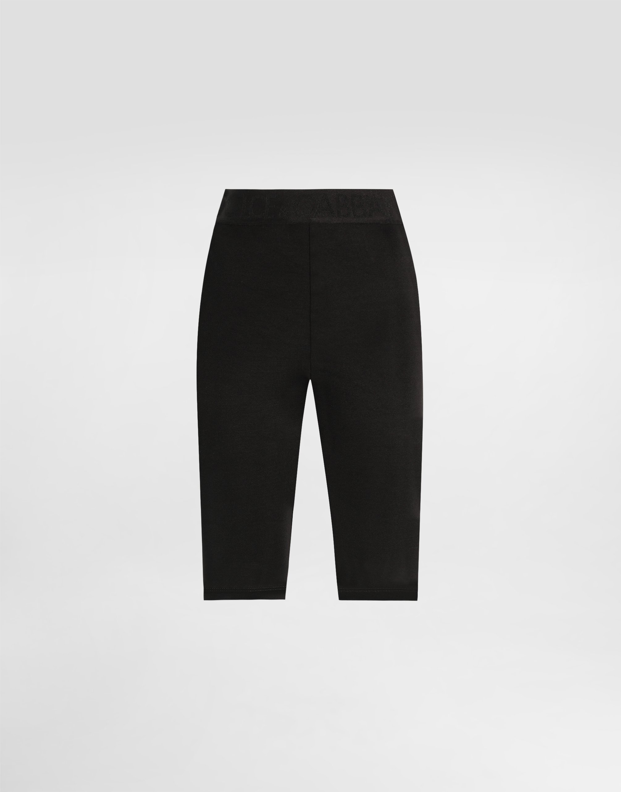 Dolce & Gabbana Cropped Leggings In Black