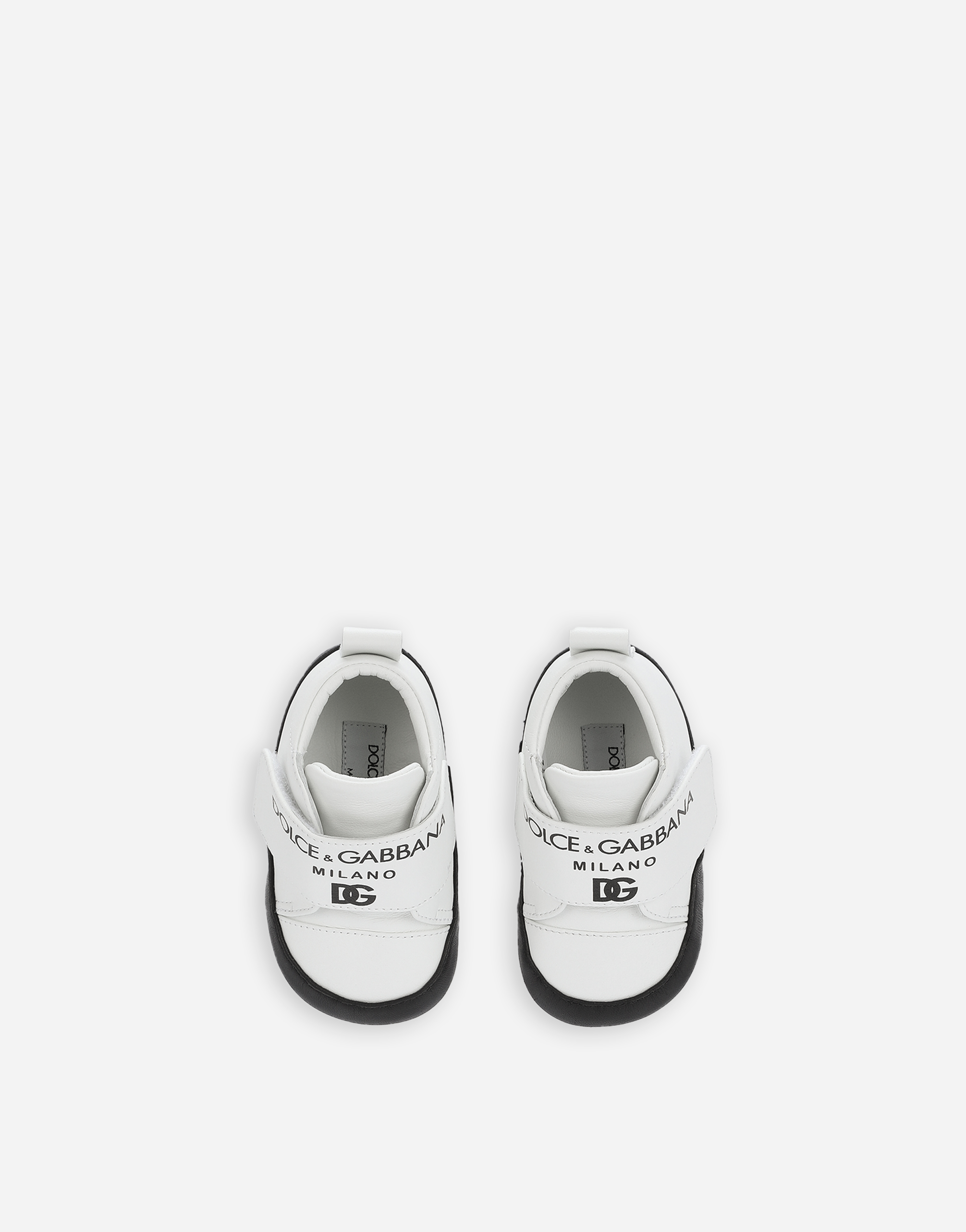 DOLCE & GABBANA DG MILANO NAPPA LEATHER SNEAKERS