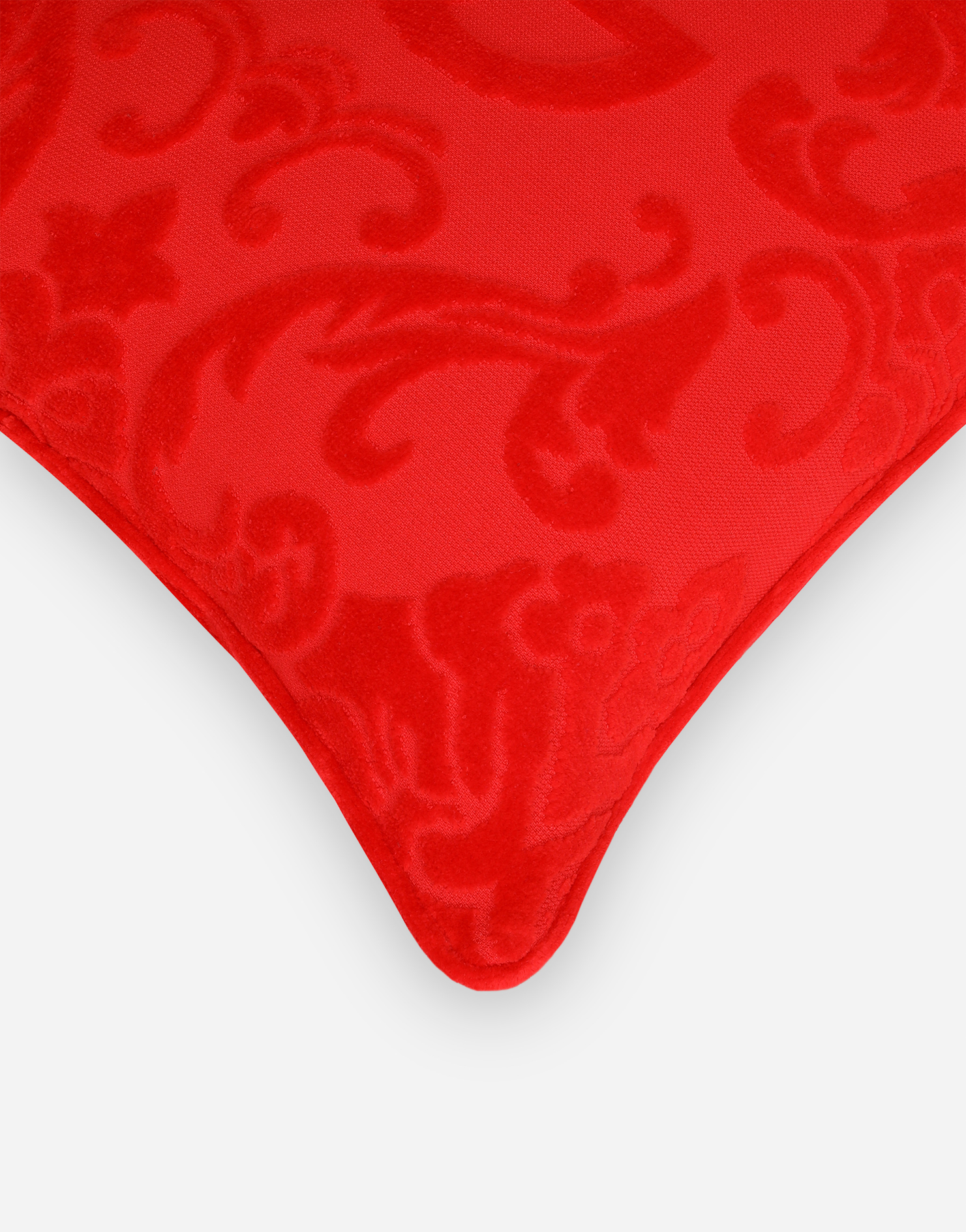 Dolce & Gabbana Cotton Terry Outdoor Cushion In Multicolor