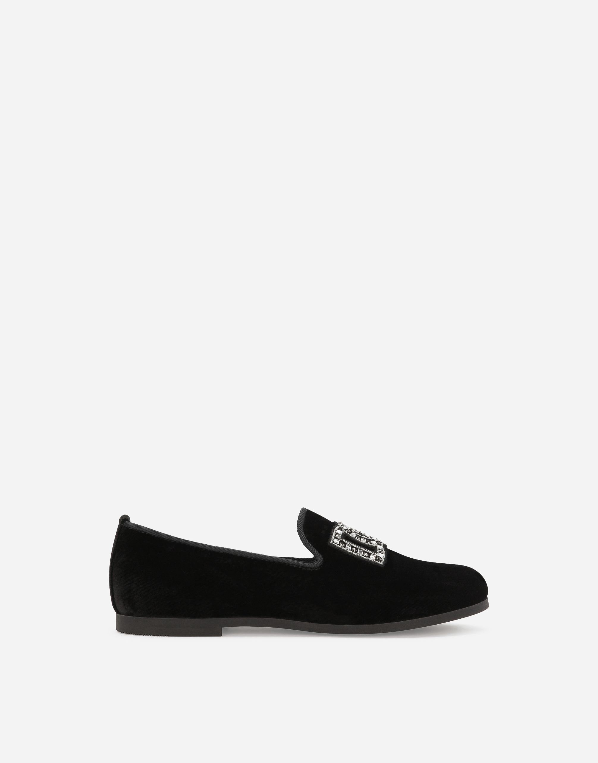 Velvet slippers