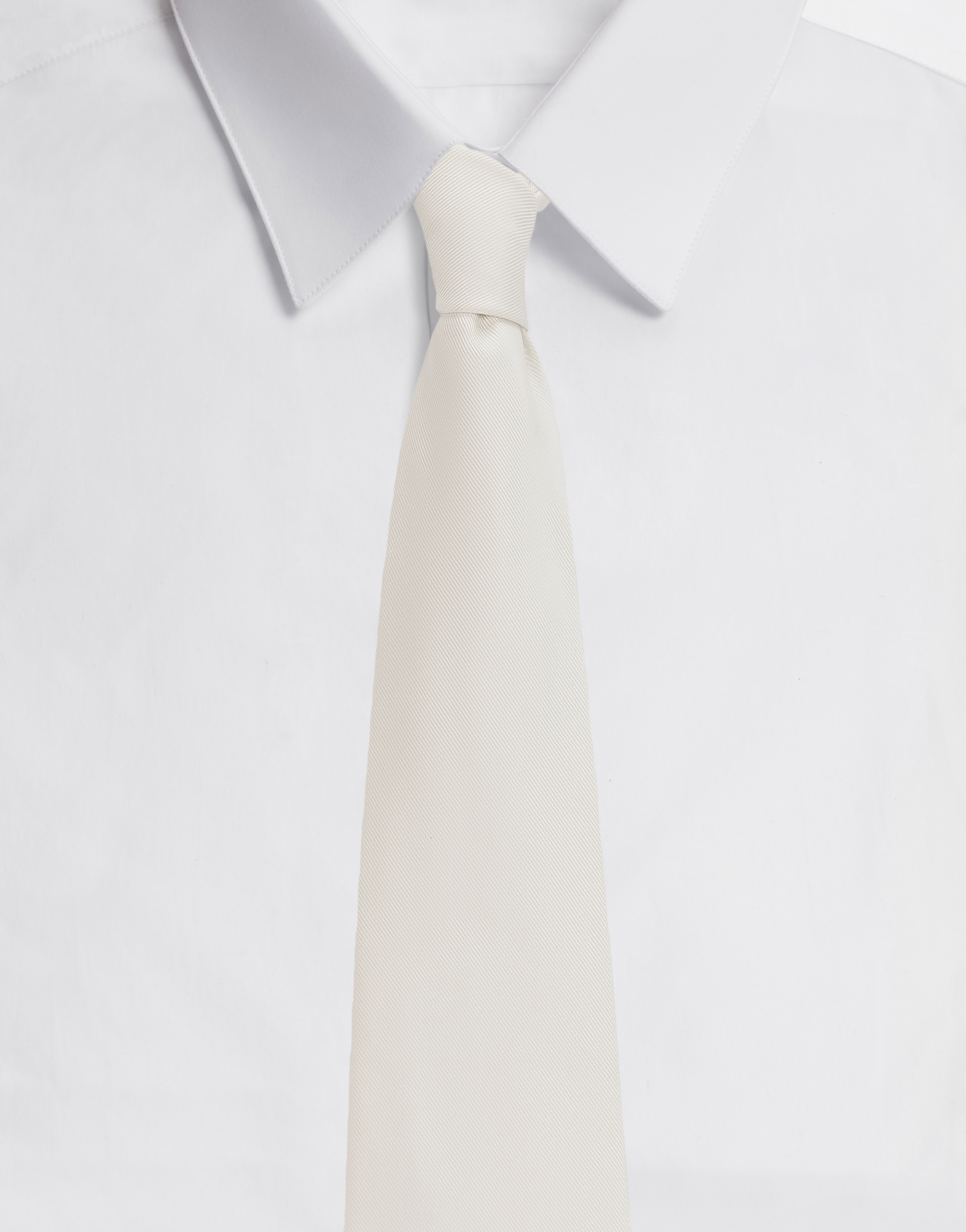 DOLCE & GABBANA 12-CM SILK FAILLE BLADE TIE