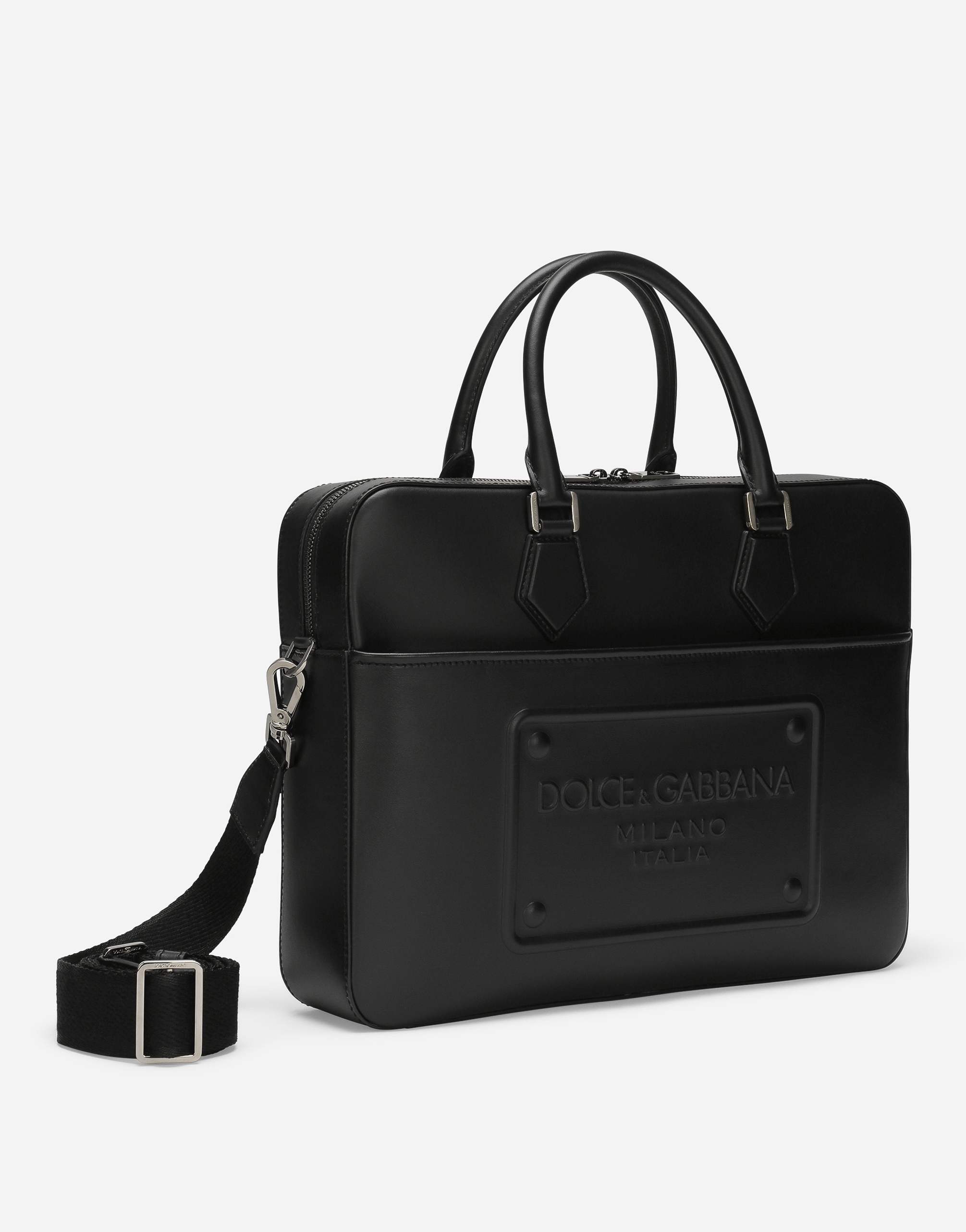 Calfskin briefcase