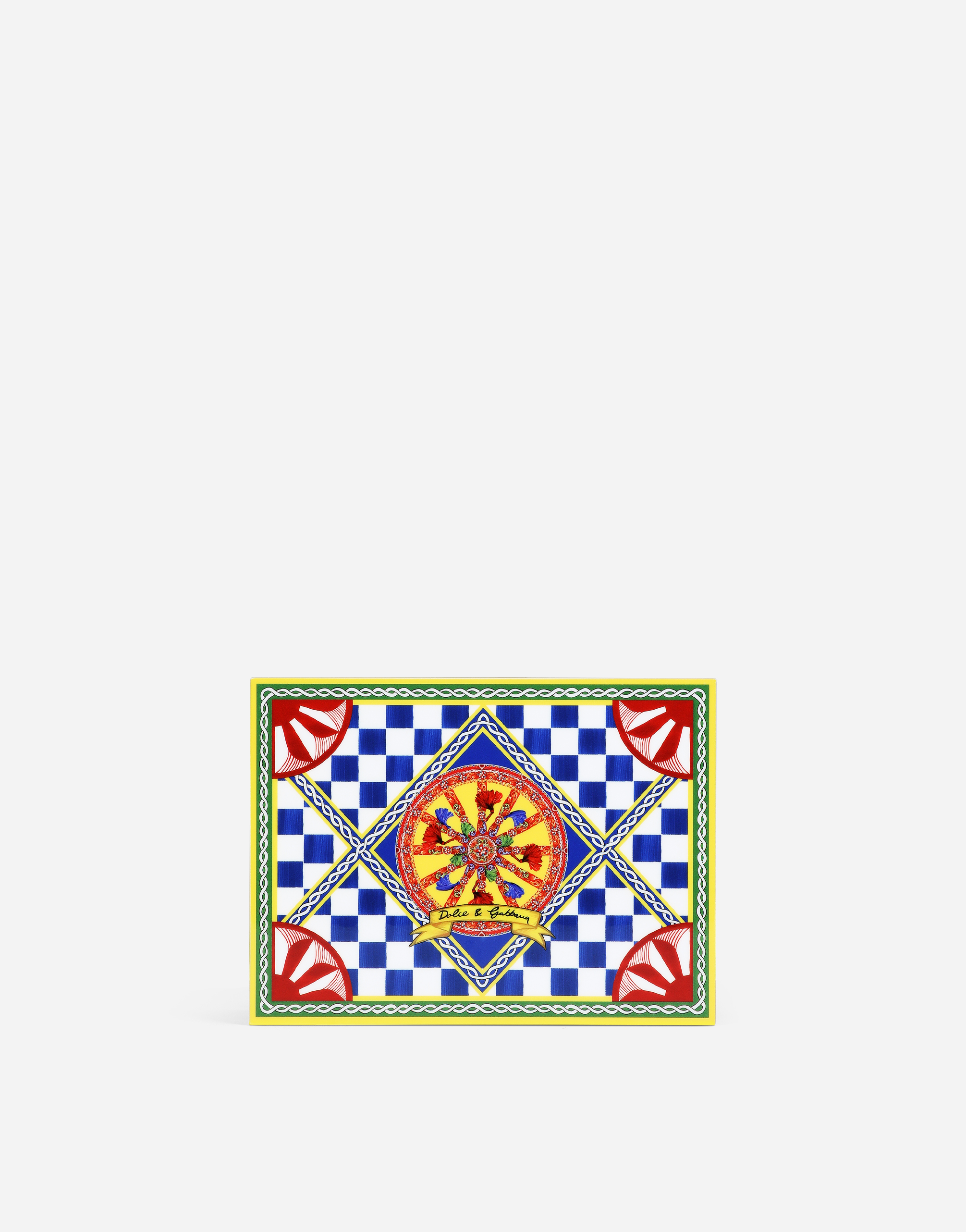 Dolce & Gabbana Plexiglass Poker Set In Multi