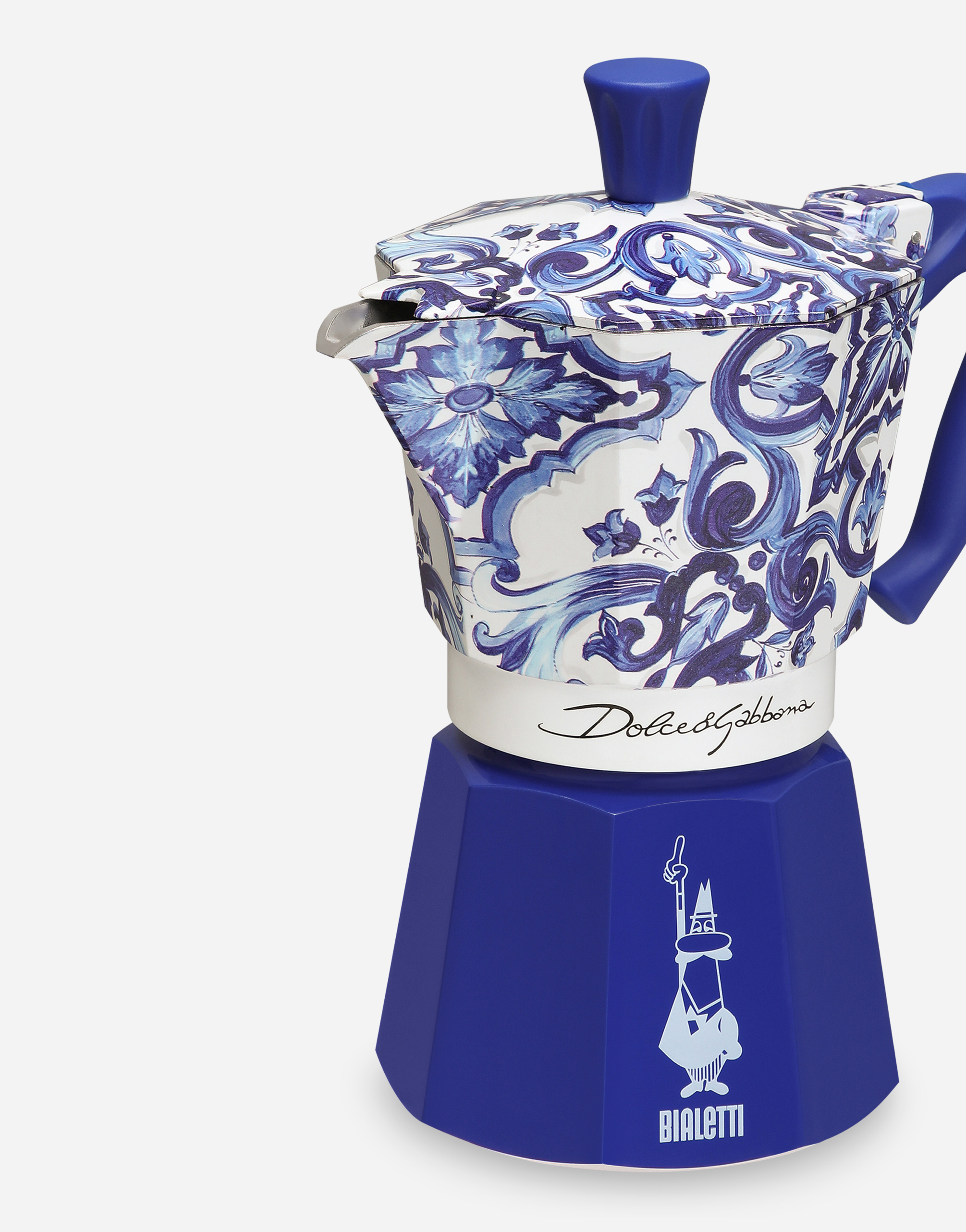 Dolce & Gabbana Large Moka Express Coffee Maker For Bialetti (270ml) In マルチカラー