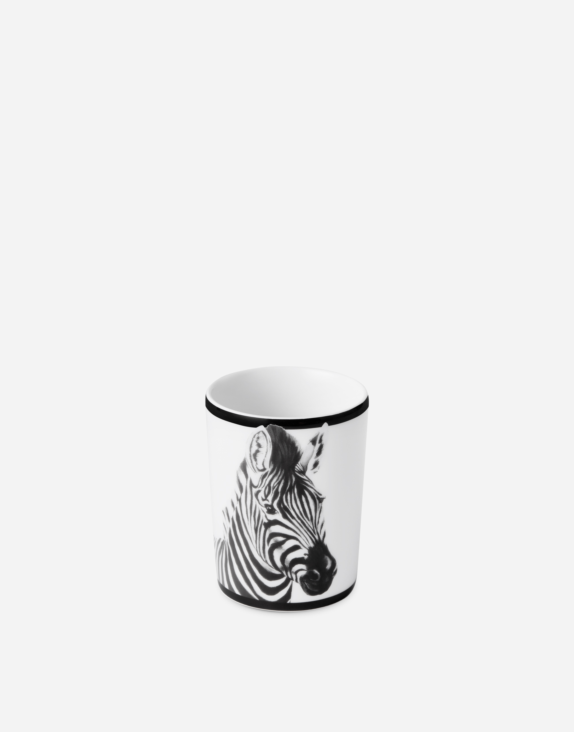 Dolce & Gabbana Porcelain Water Glass In Multicolor