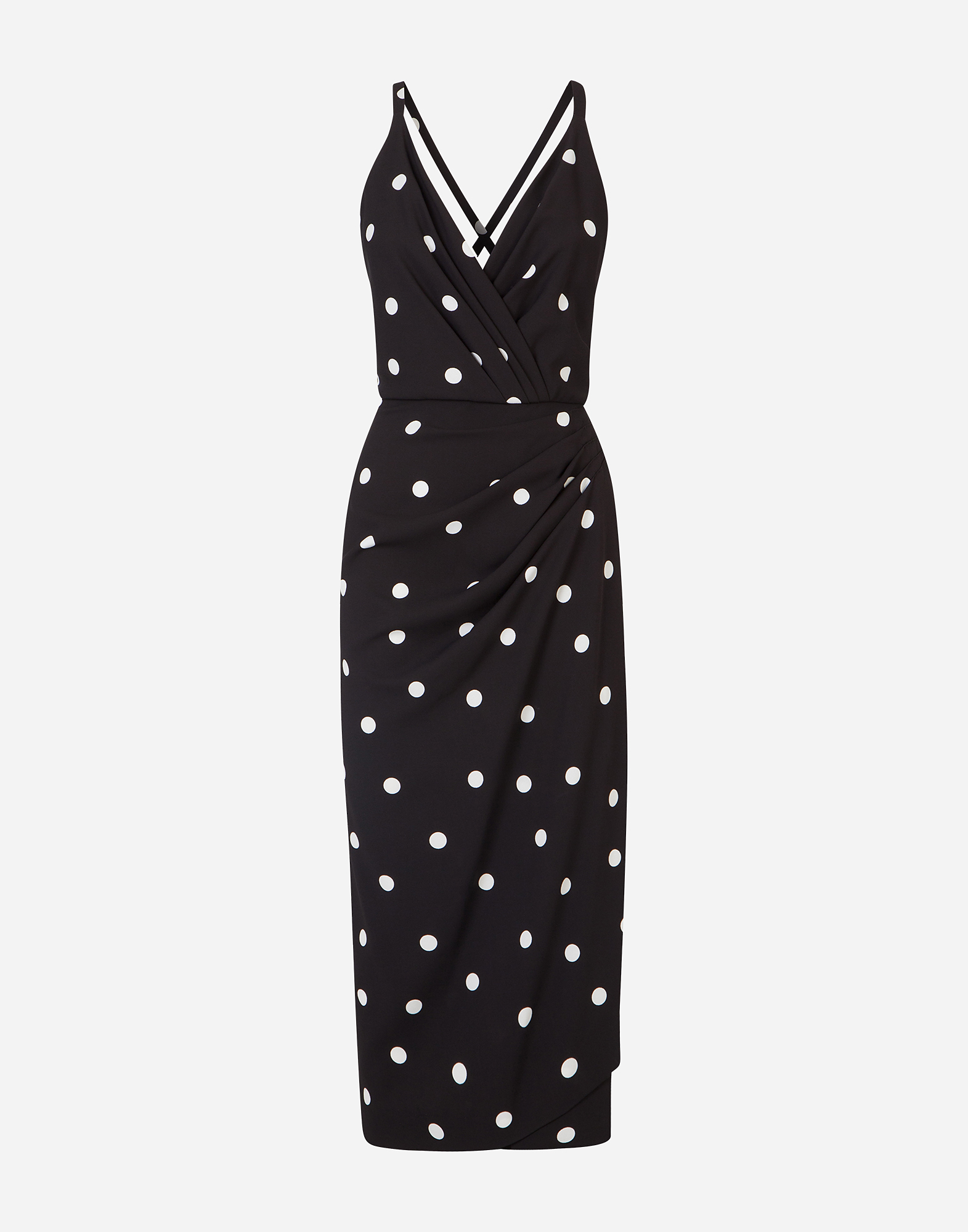 dolce and gabbana polka dot dress