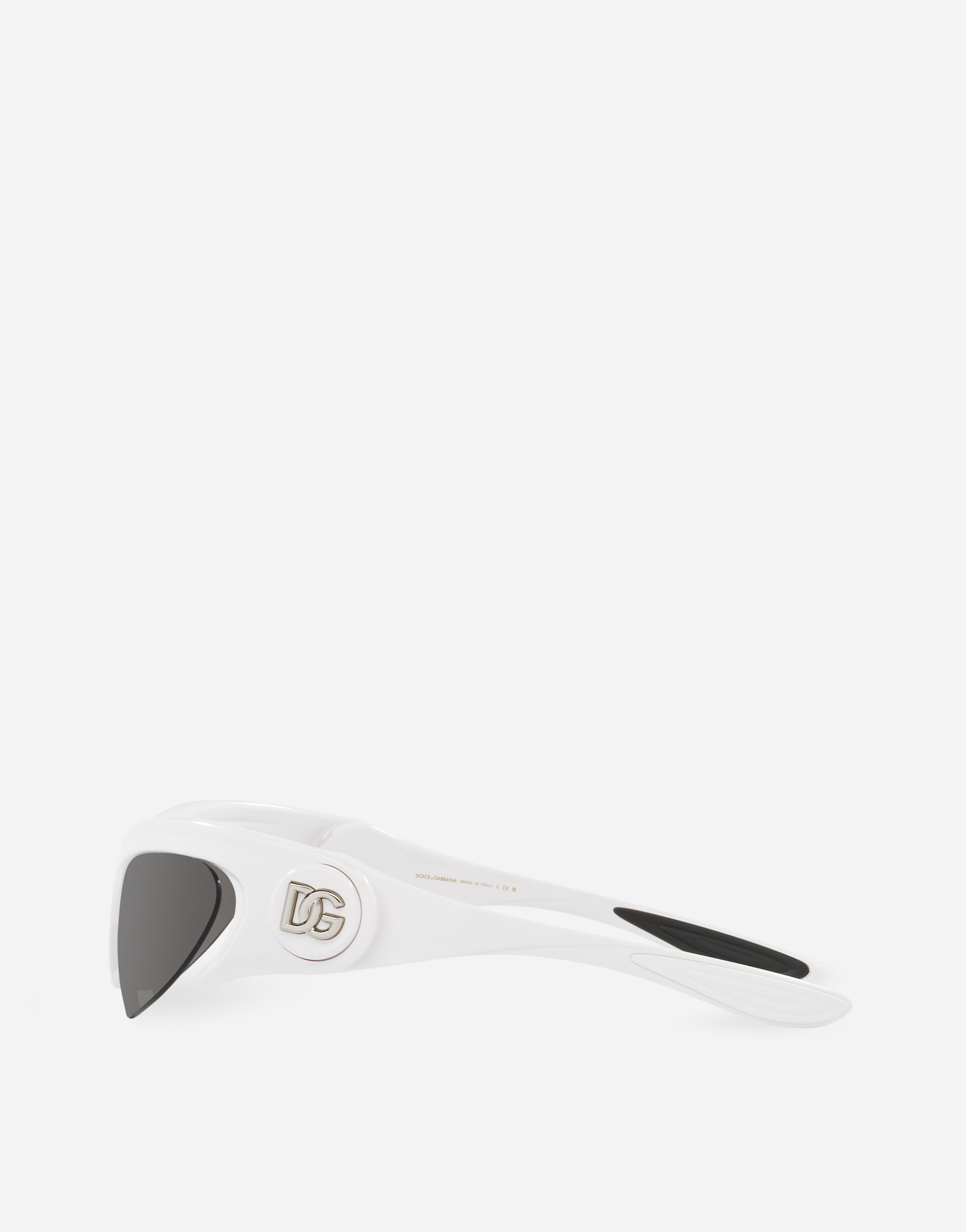 Shop Dolce & Gabbana Dg Toy Sunglasses In White