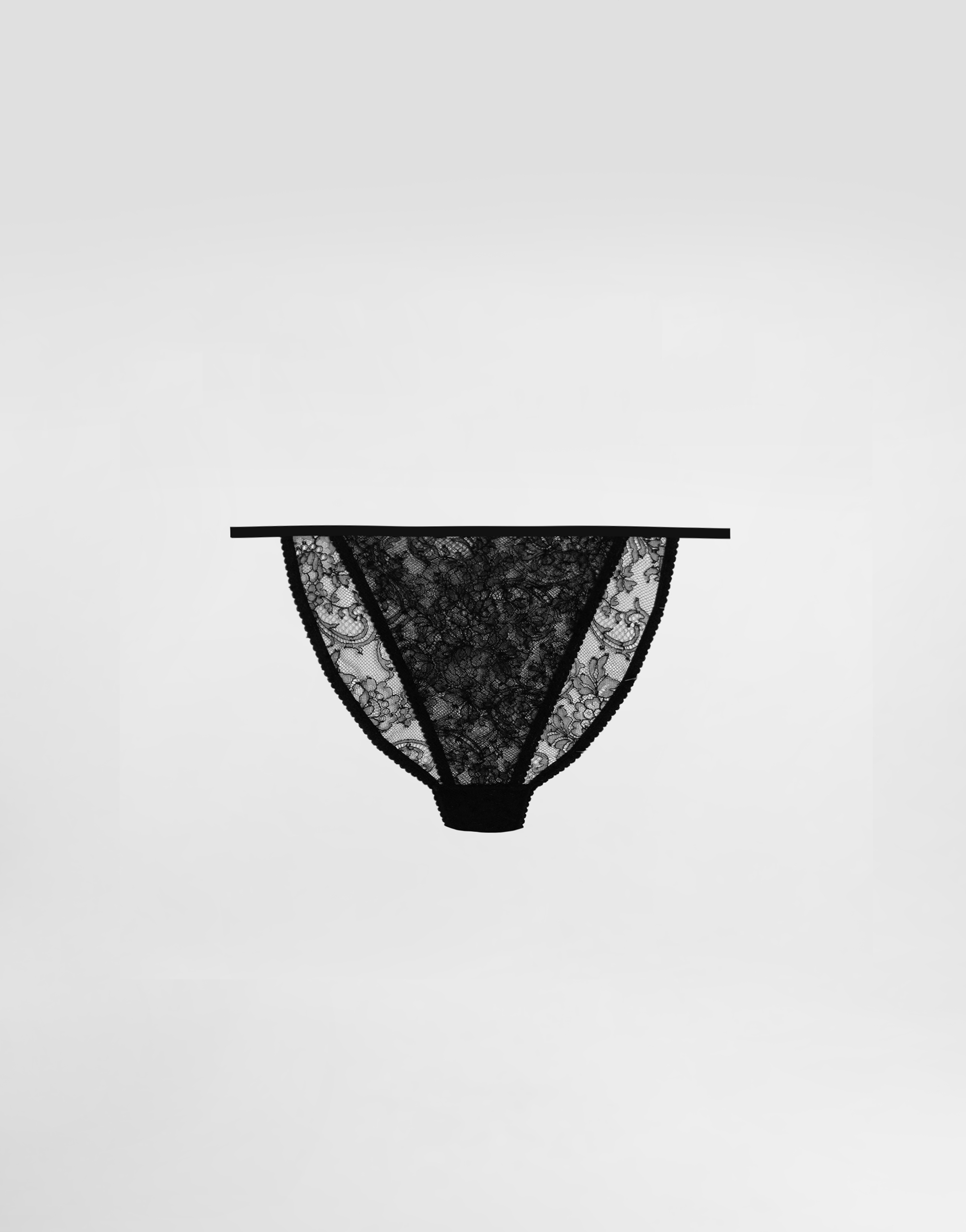 Dolce & Gabbana Lace Briefs In Black