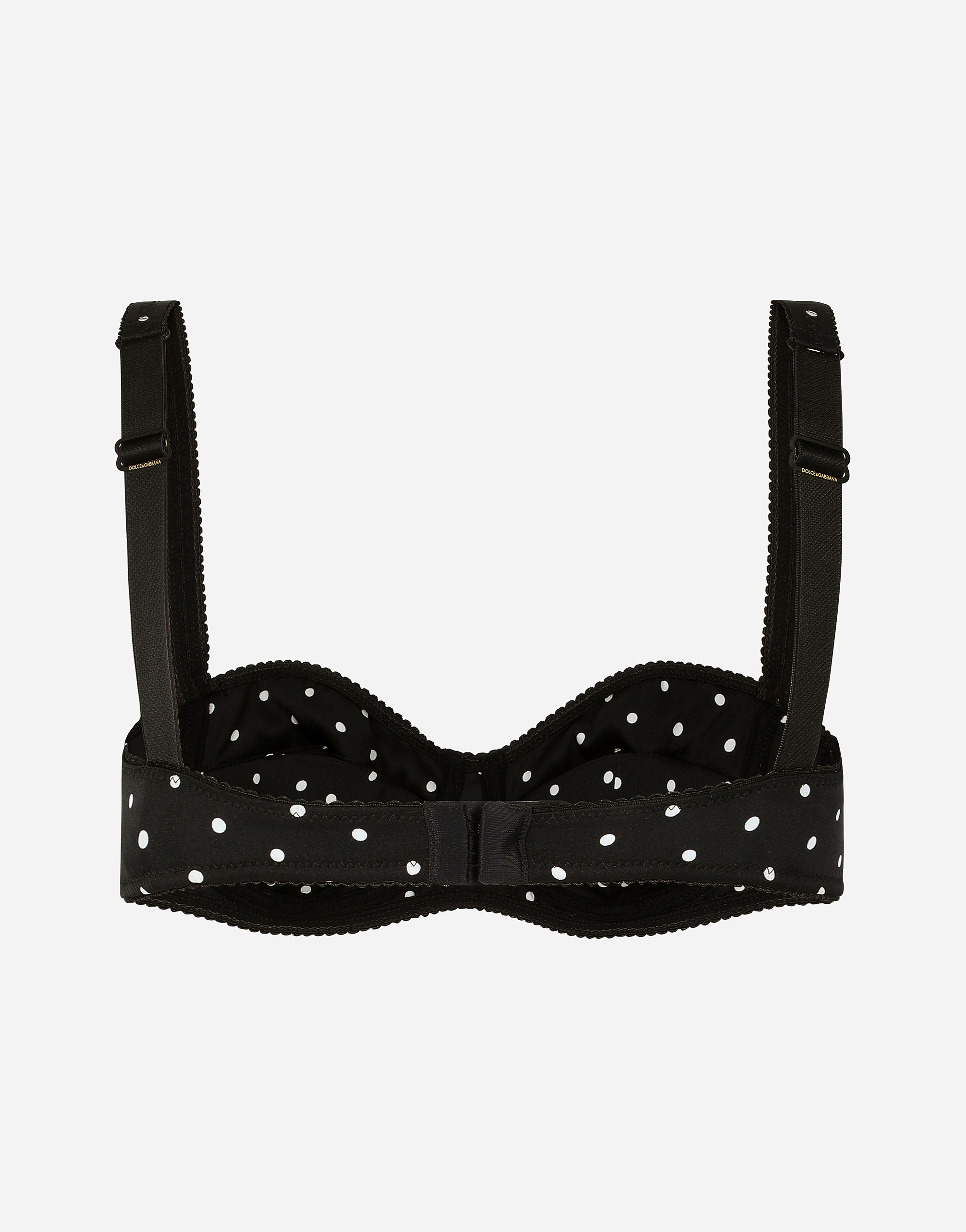 Dolce & Gabbana Polka Dot-print Balconette Bra In プリ