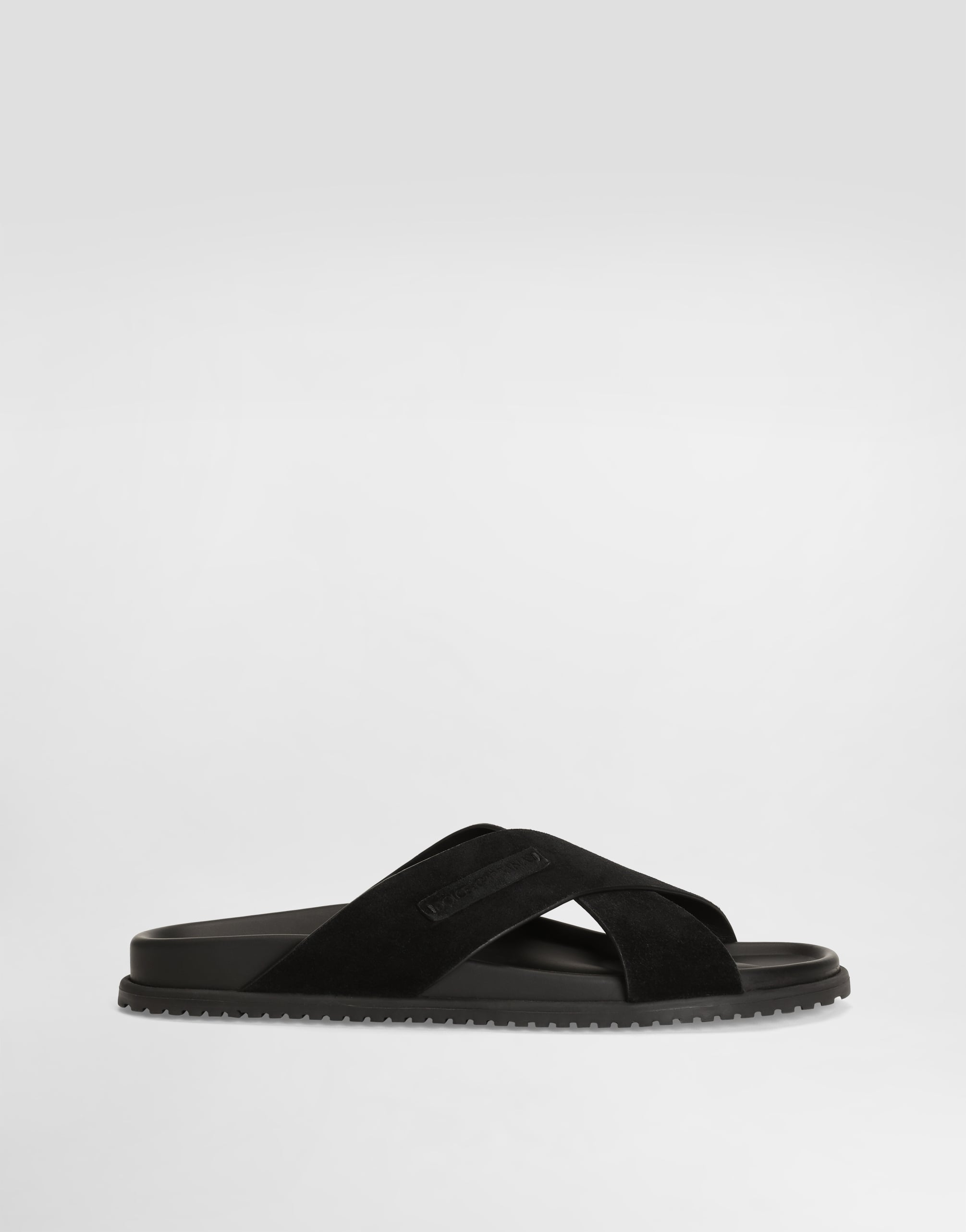 Sandals in split in Black for Men | Dolce&Gabbana® US