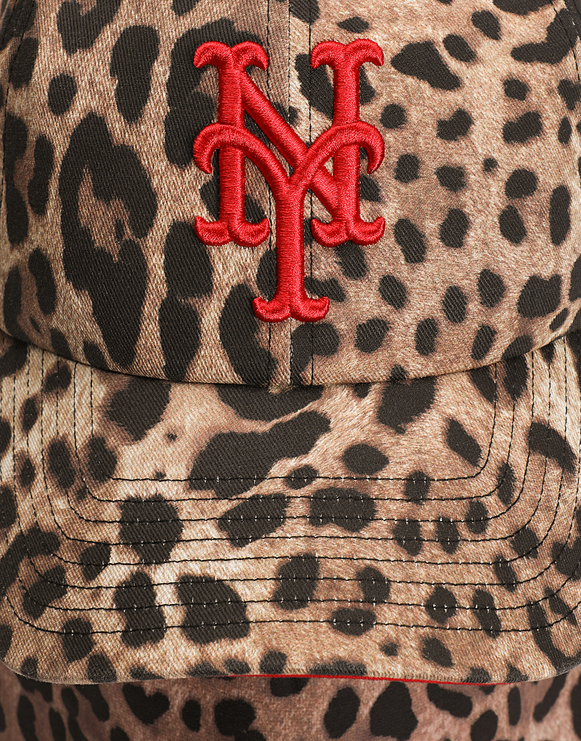  Dolce & Gabbana  X ’47 New York Mets Balaclava Stampa Leo - Uomo Cappelli E Guanti Stampa Animalier Onesize 