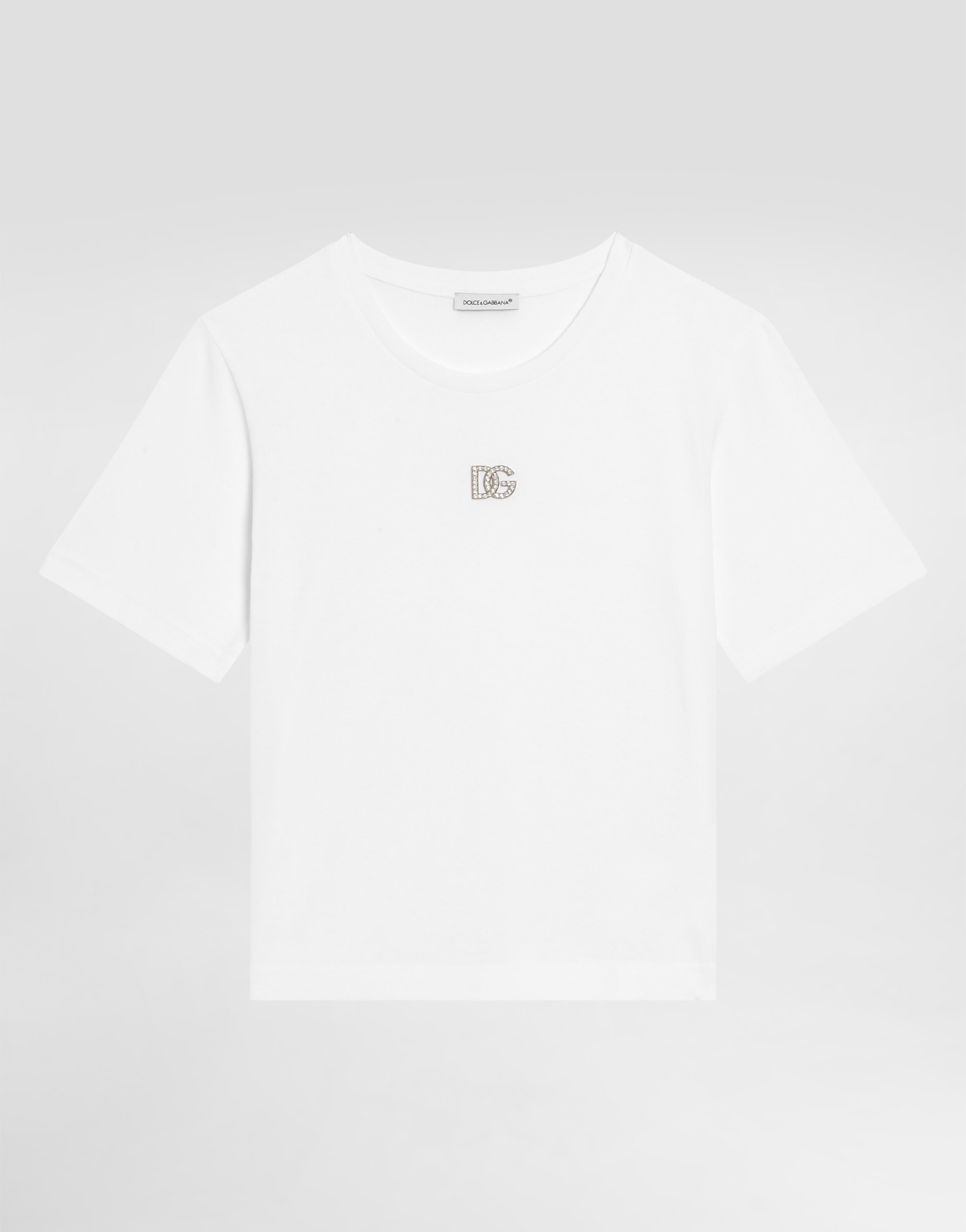 Jersey T-shirt with DG logo