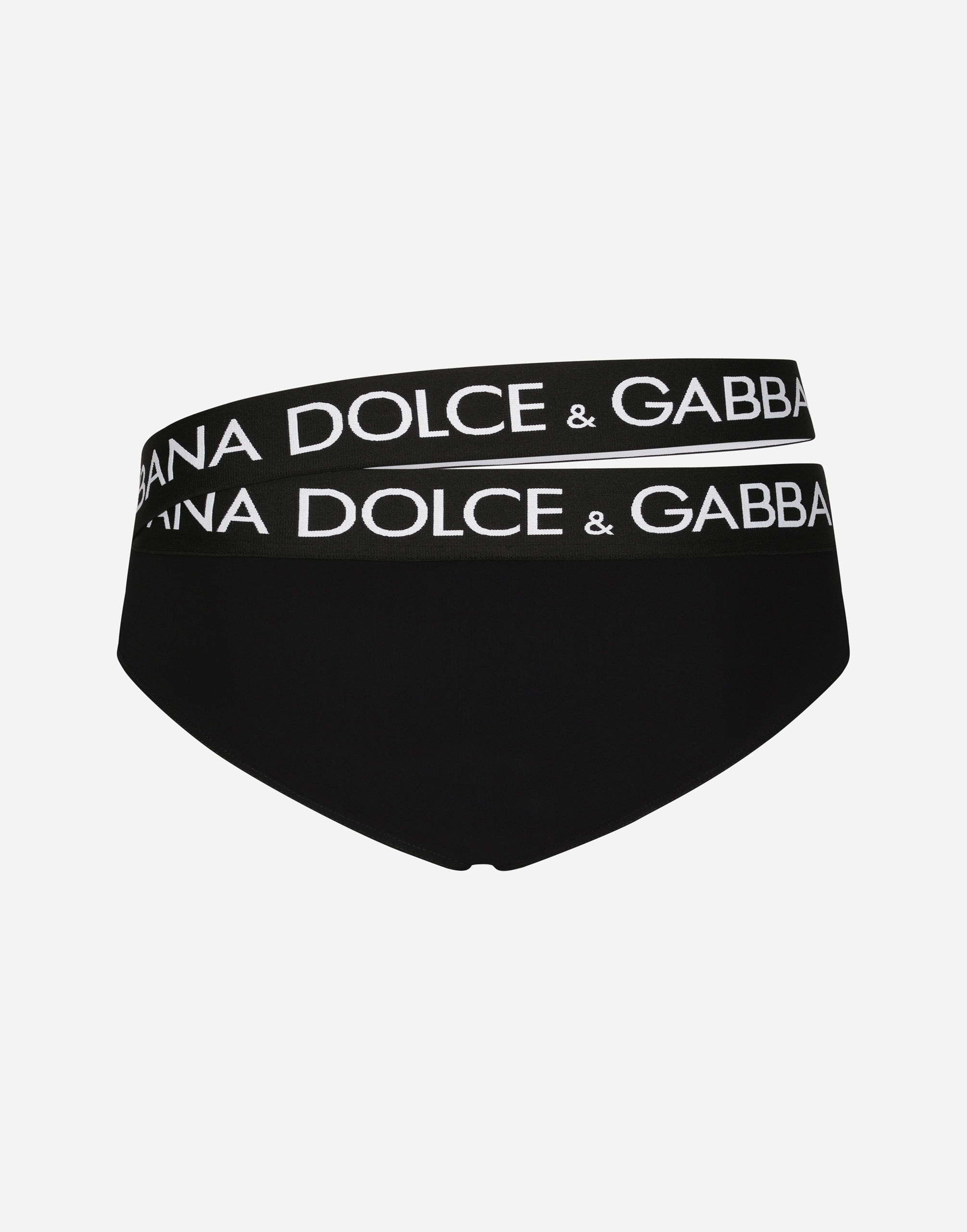 Shop Dolce & Gabbana Speedo Alto In Black