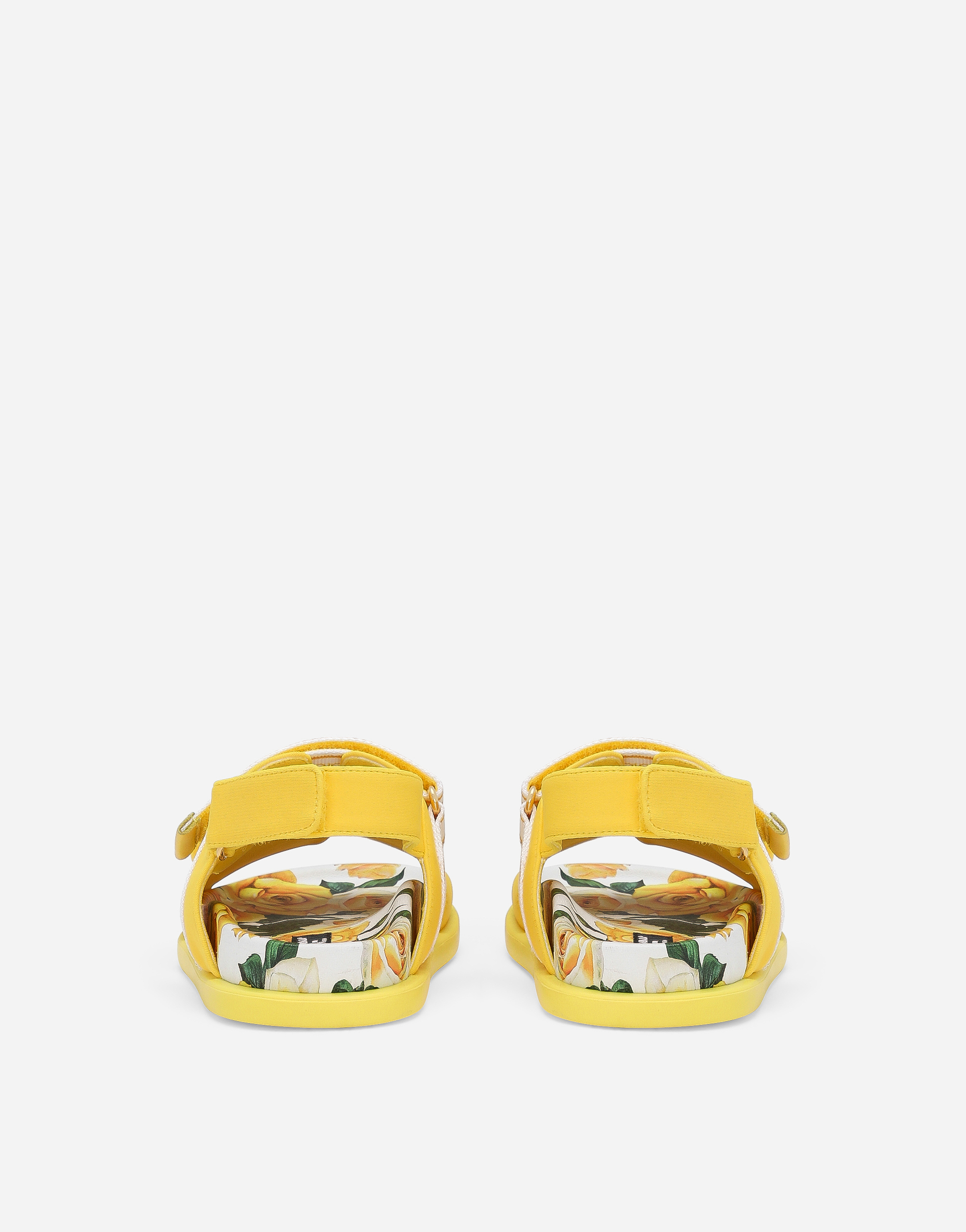 Dolce & Gabbana Spandex Fabric Sandals In Print