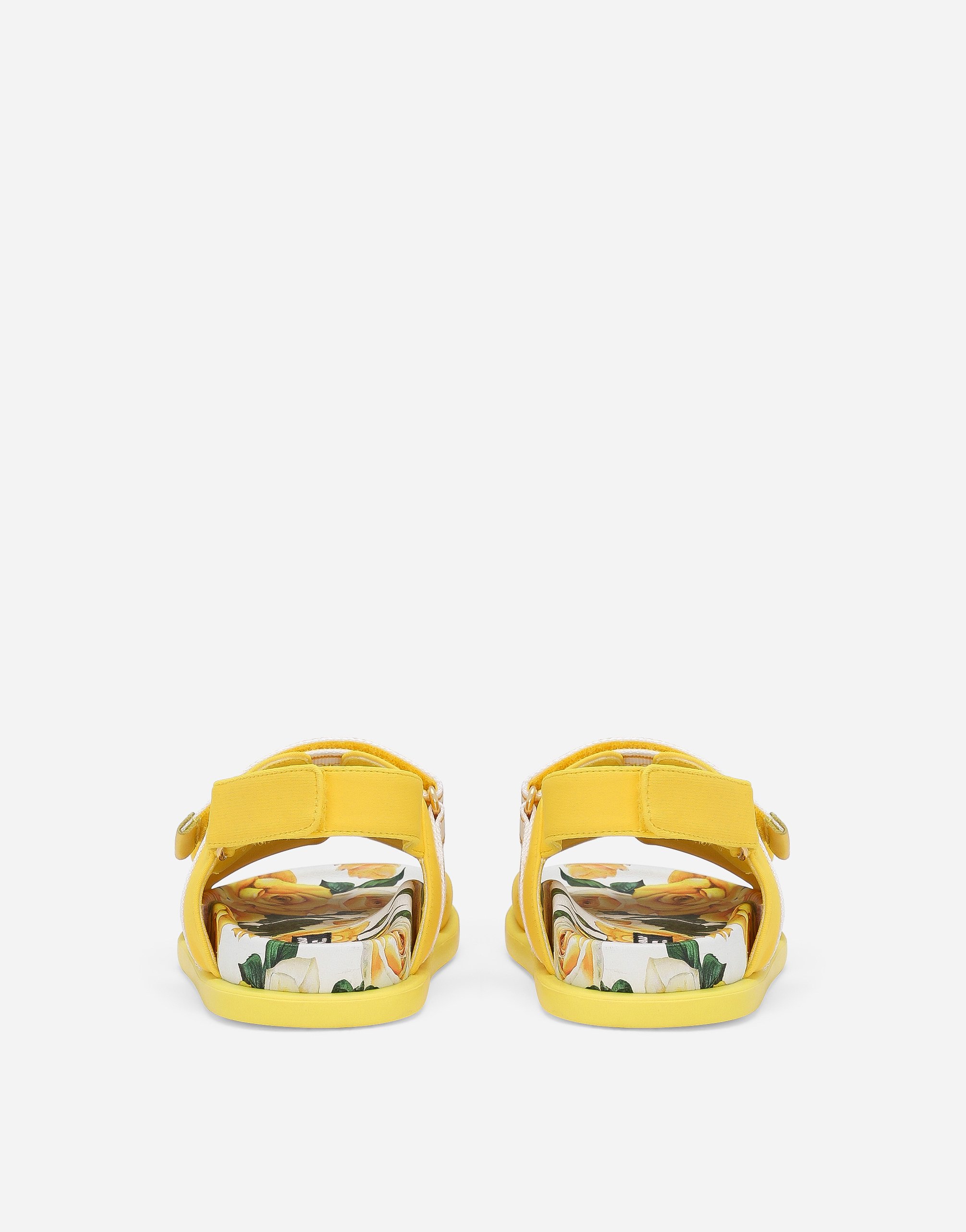 Shop Dolce & Gabbana Spandex Fabric Sandals In Print