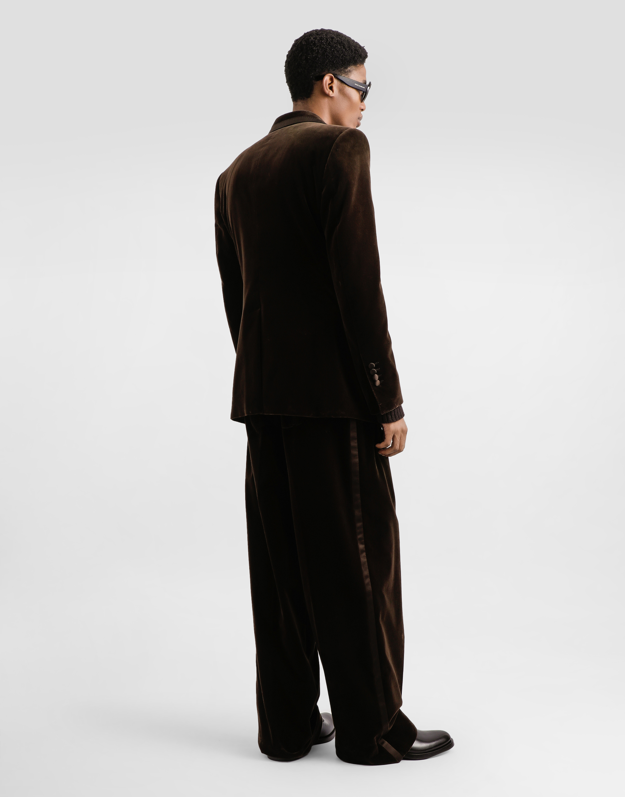  Dolce & Gabbana Dolce & Gabbana Ribbedwool Pullover - Man Sweaters And Cardigans Brown 58 