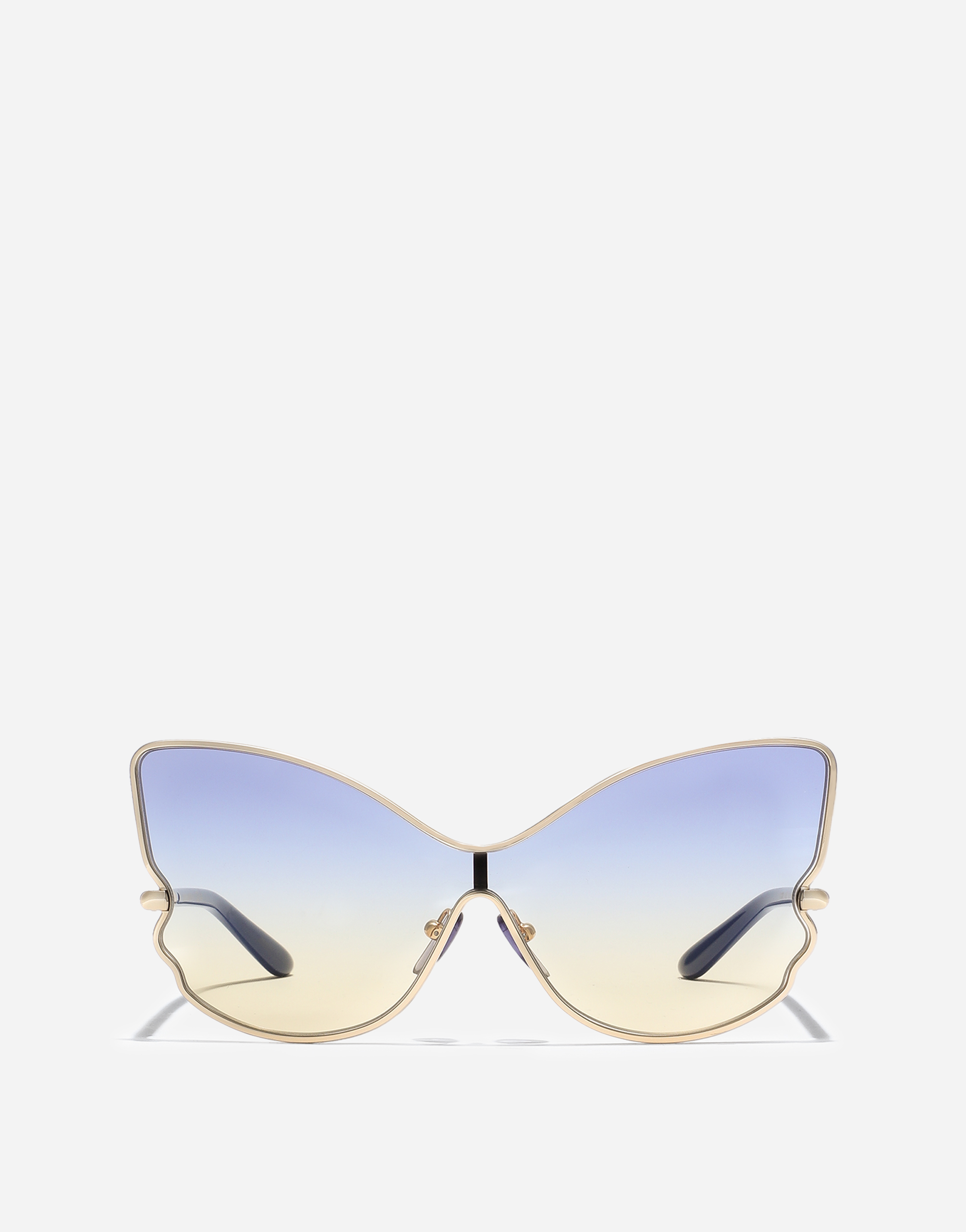 Dolce & Gabbana Butterfly  Sunglasses In Blue