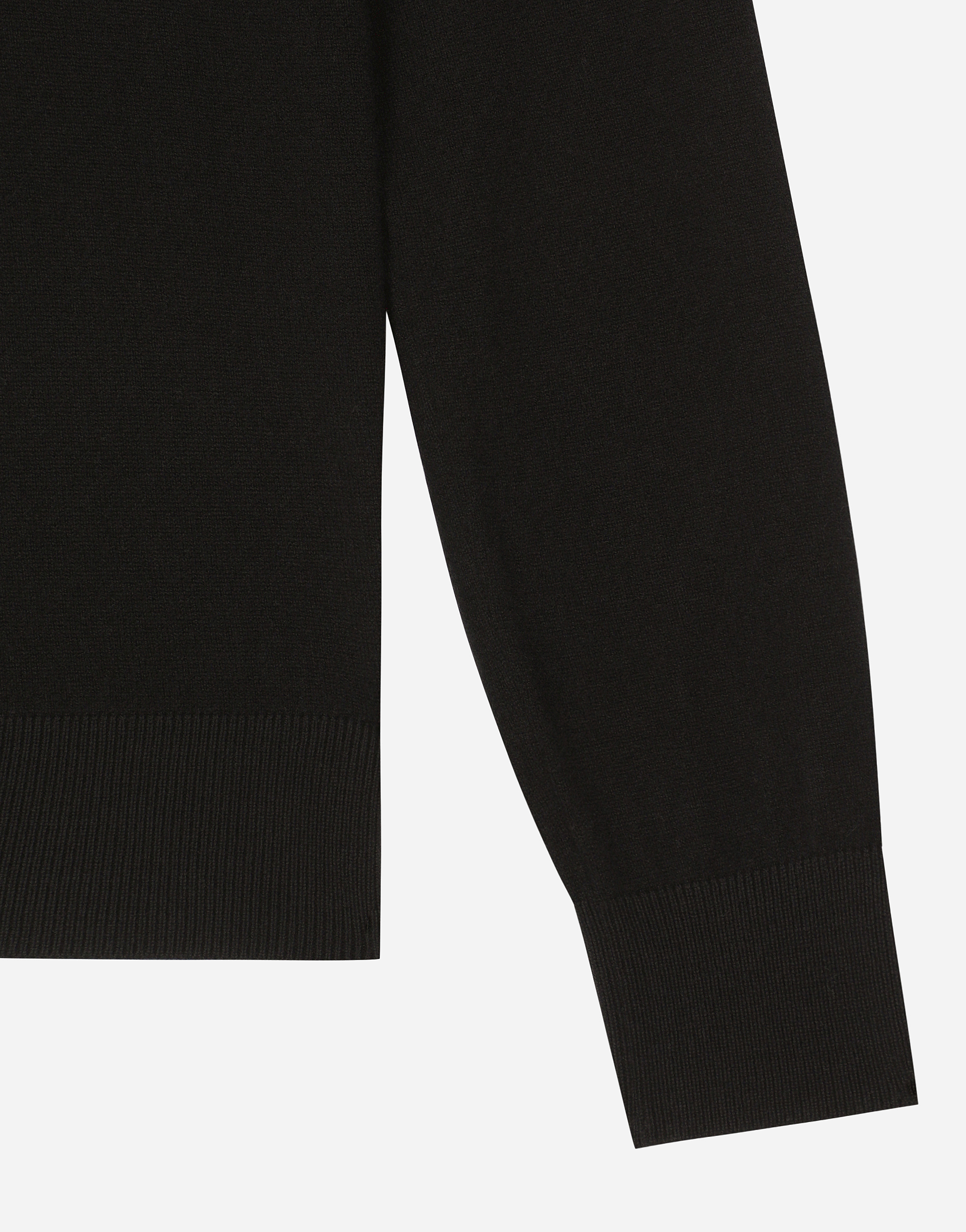 Dolce & Gabbana Crew-neck Sweater In Black