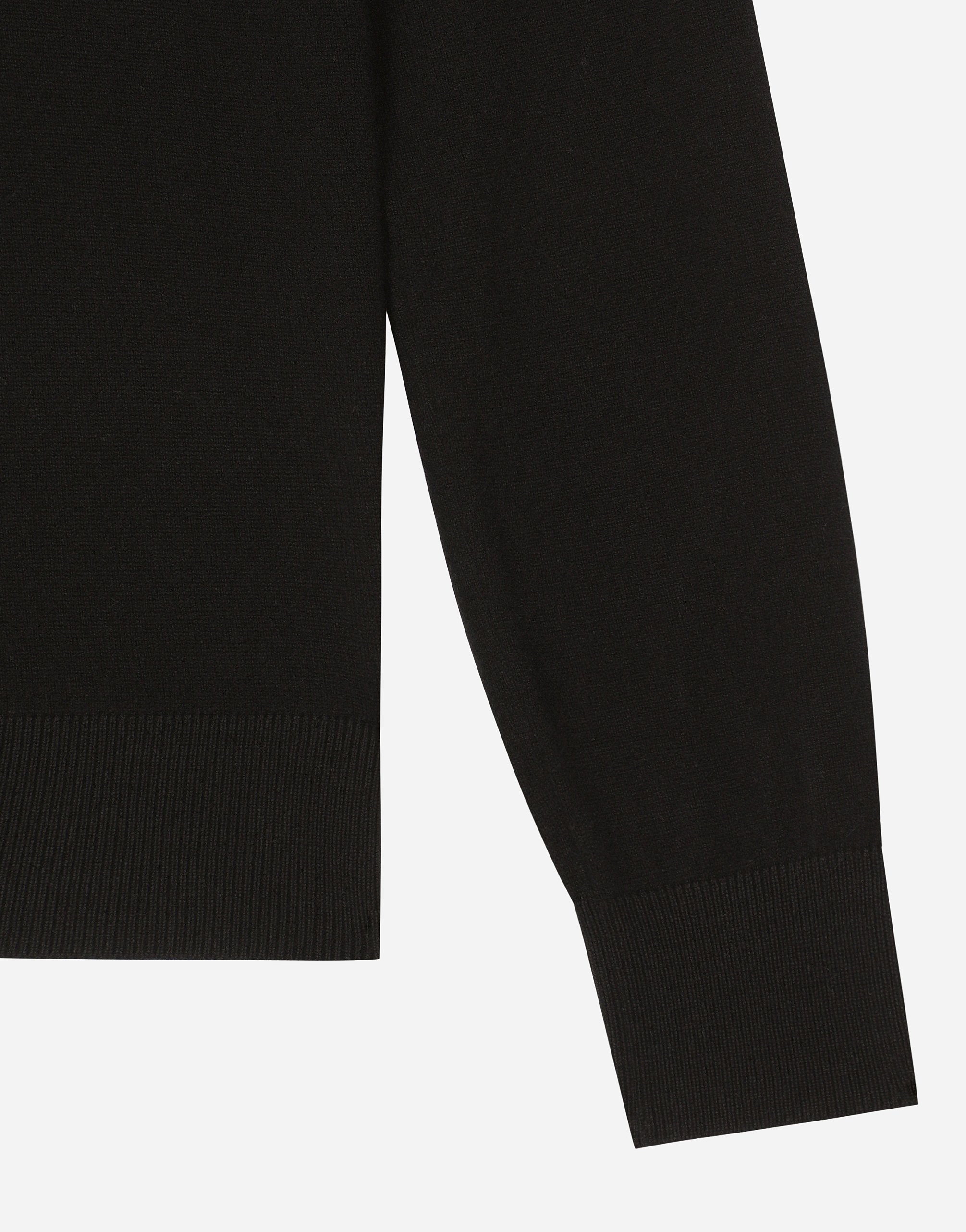 Dolce & Gabbana Crew-neck Sweater In Black