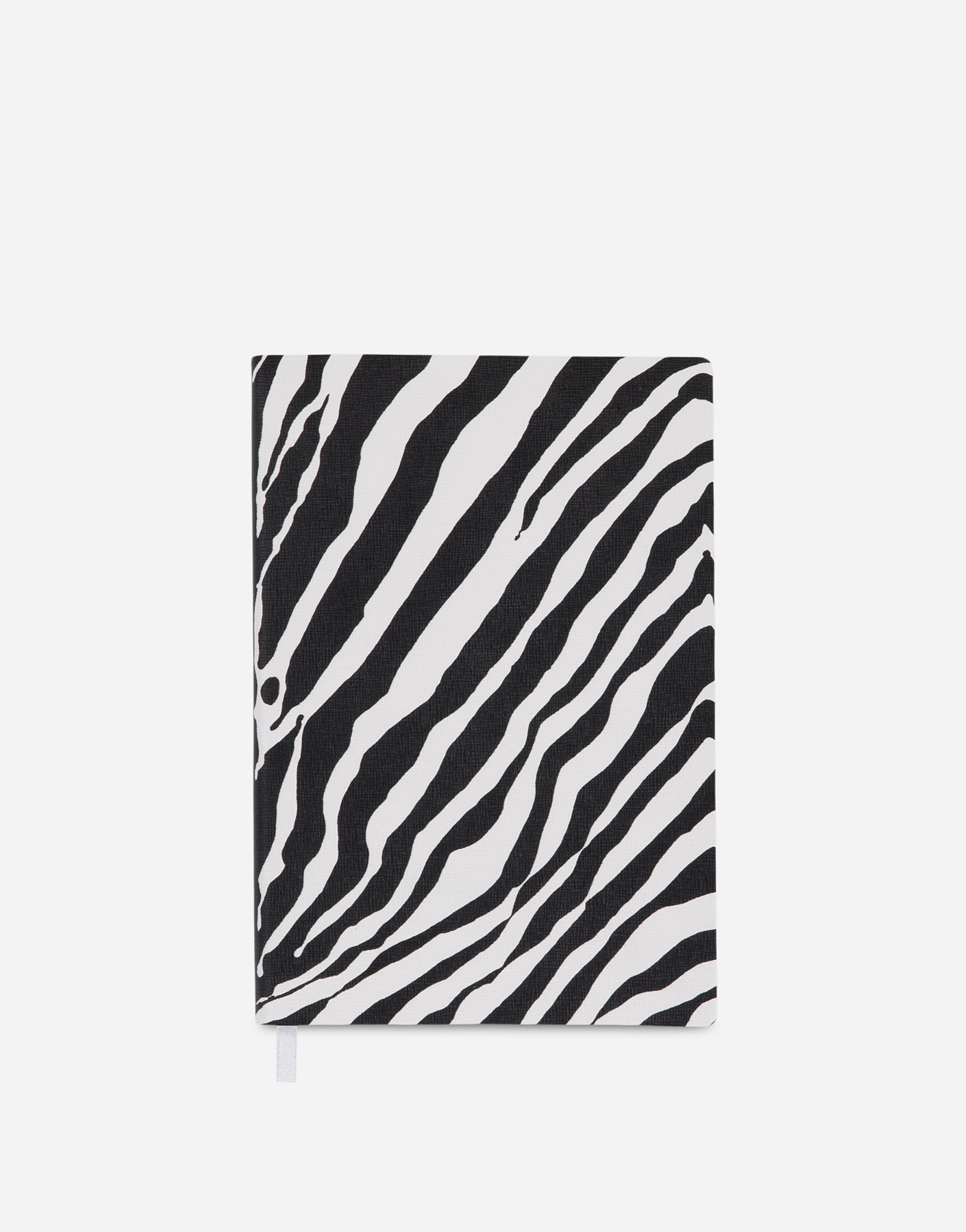Dolce & Gabbana Medium Ruled Notebook Leather Cover Multicolor Unisex Onesize In Multicolor