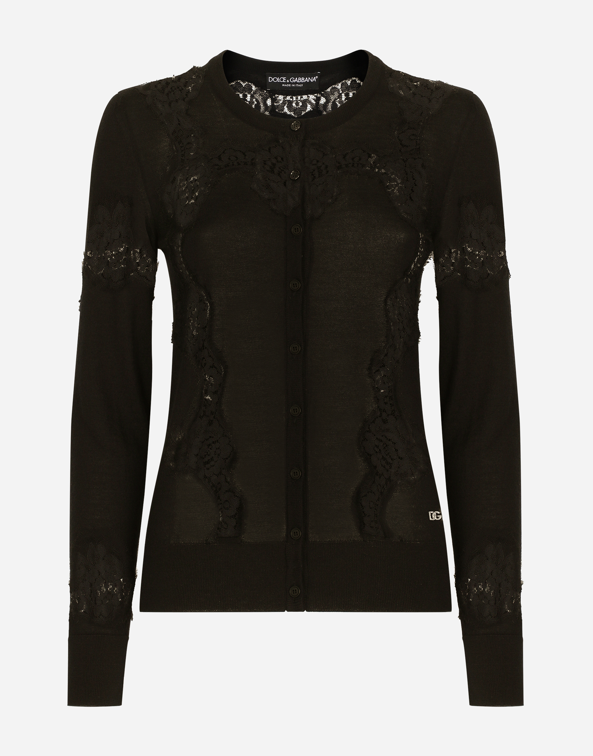 Dolce & Gabbana Cardigan C/bottoni - Woman Sweaters And Cardigans Black