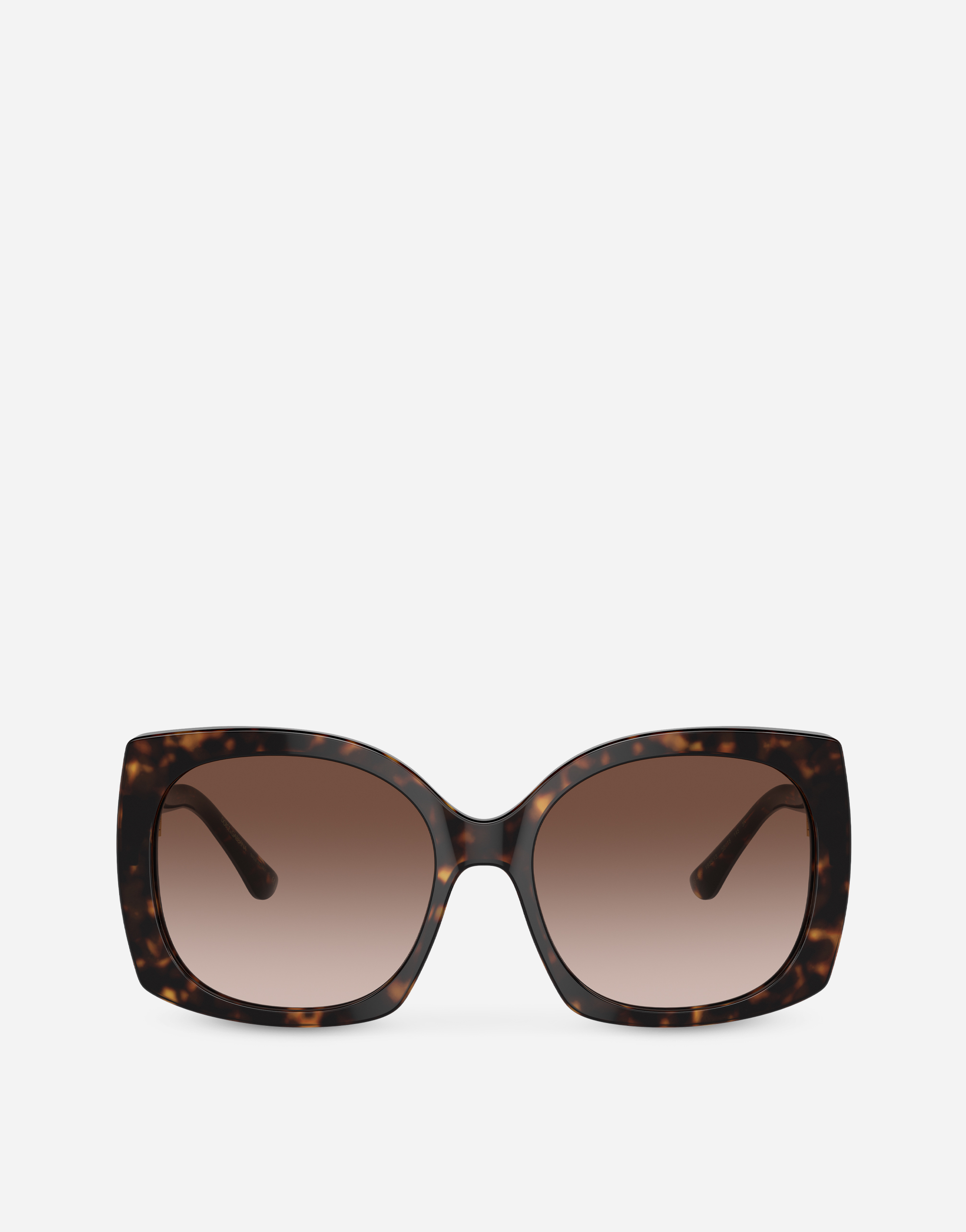 Dolce & Gabbana Dg Devotion Sunglasses In Brown