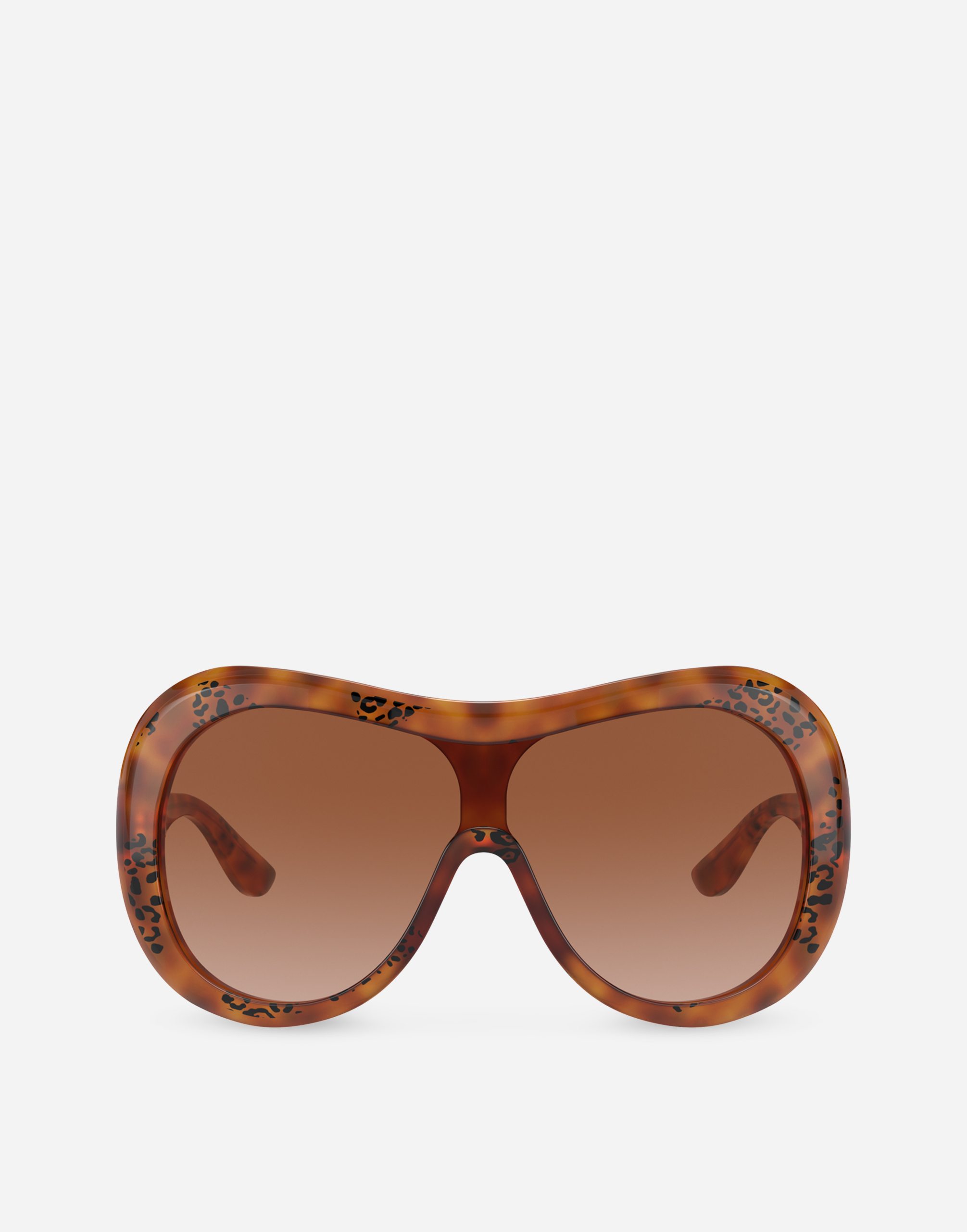 Dolce & Gabbana Dna Sunglasses - Woman Sunglasses Animal Print Acetate Onesize