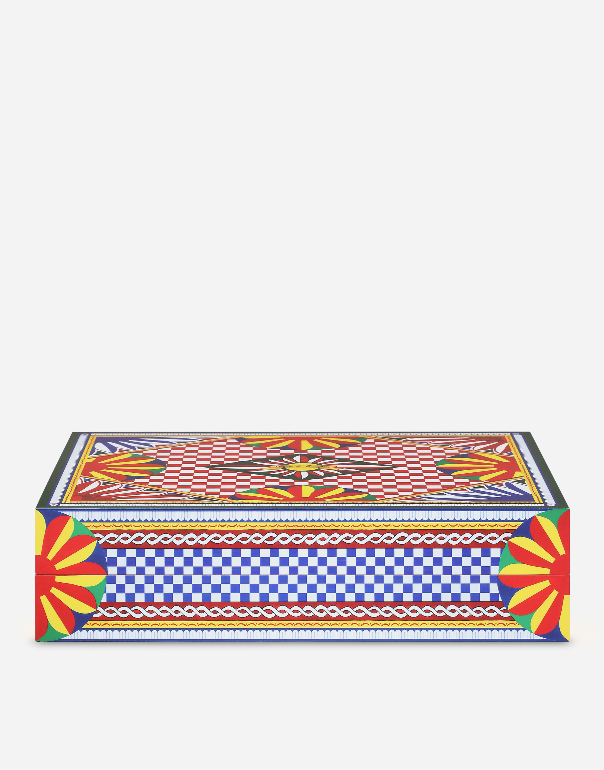 Dolce & Gabbana Plexiglass Backgammon Set In Multi