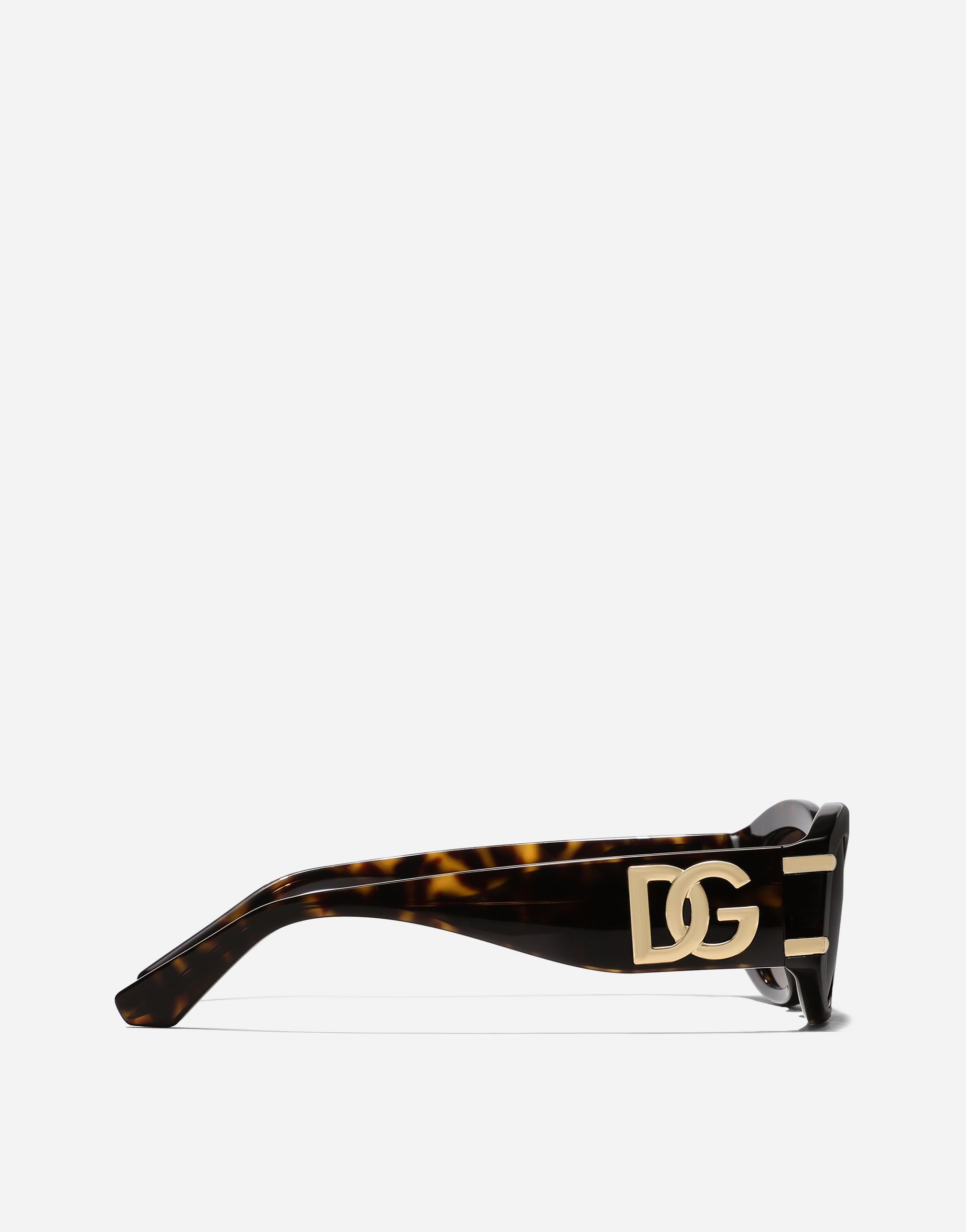 Dolce & Gabbana Dg Griffe Sunglasses In Havana